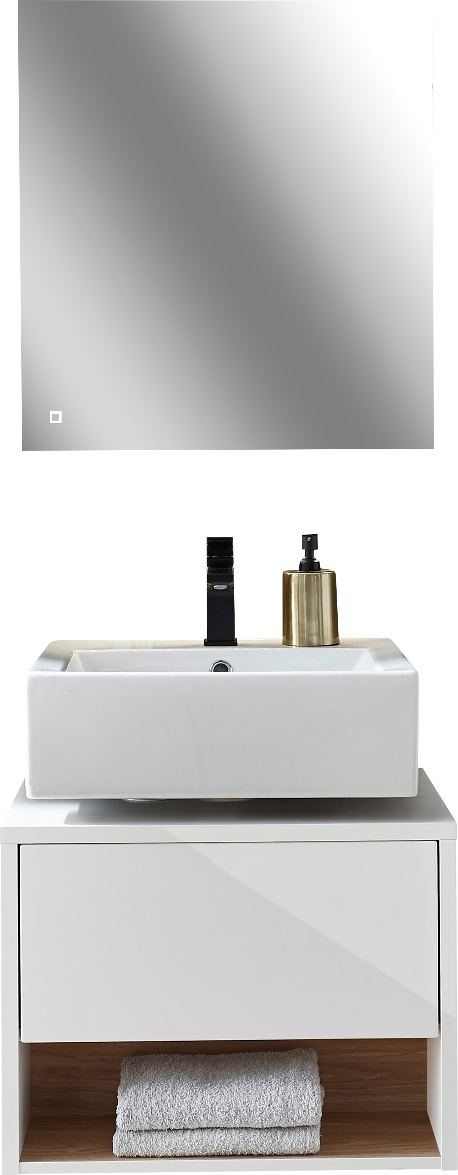 Home affaire Badmöbel-Set "Studio Line, Bad im modernen Design, 2-teiliges günstig online kaufen