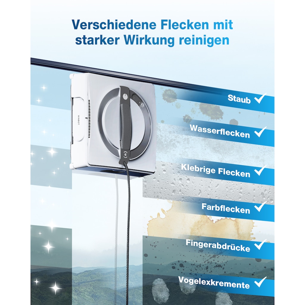 ECOVACS Fensterputzroboter »WINBOT W2 OMNI«