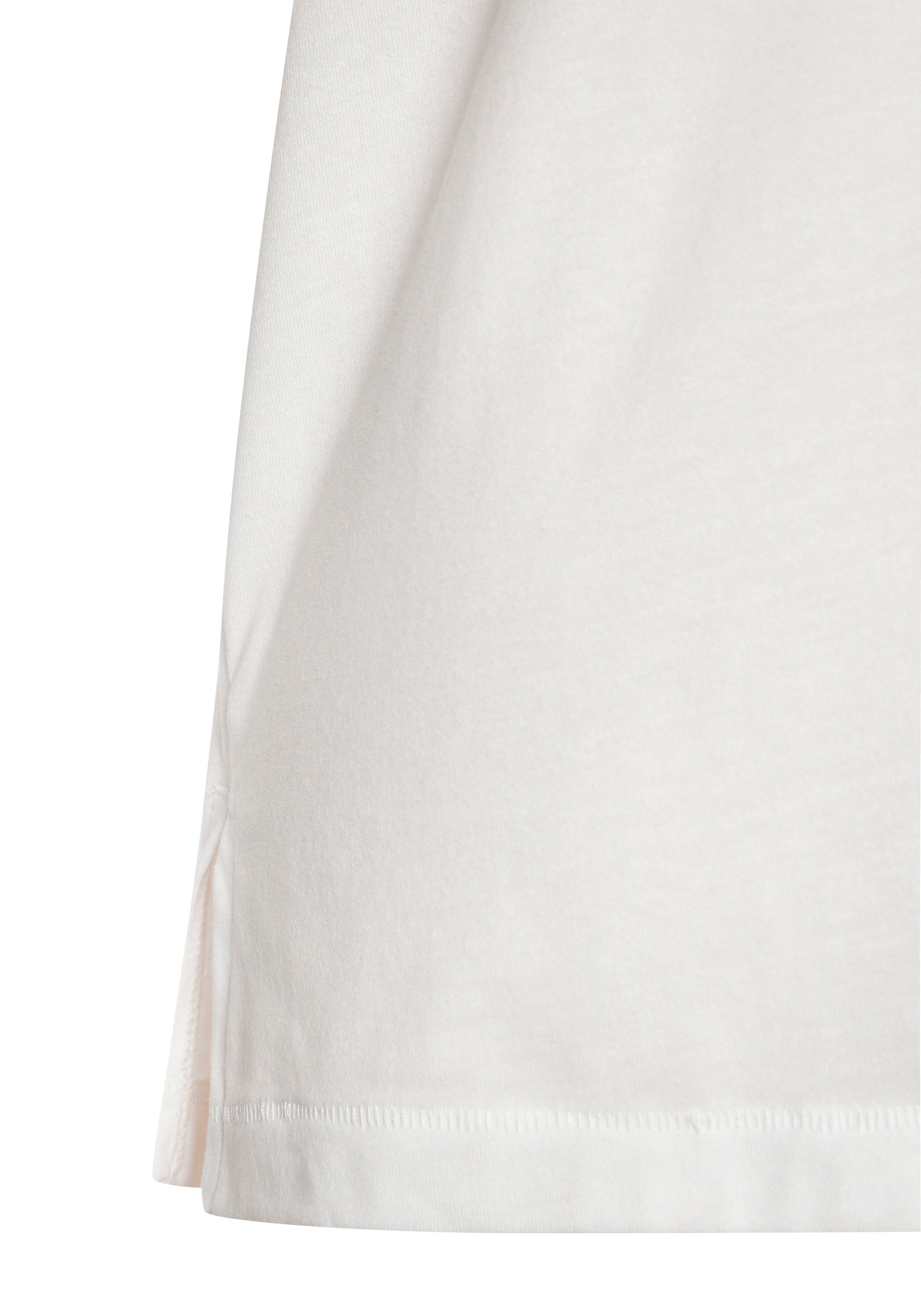 Elbsand V-Shirt, mit Logoprint, Kurzarmshirt, Basic