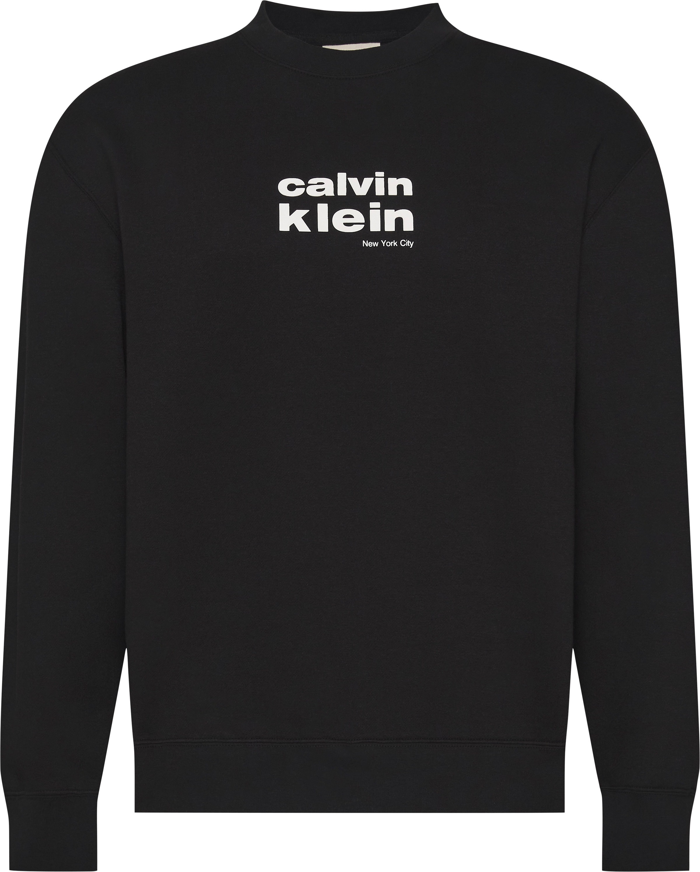 Calvin Klein Sweatshirt »LS 350FLEECE RETRO GRAPHIC CREWN«, Regular fit, mit Rundhalsausschnitt
