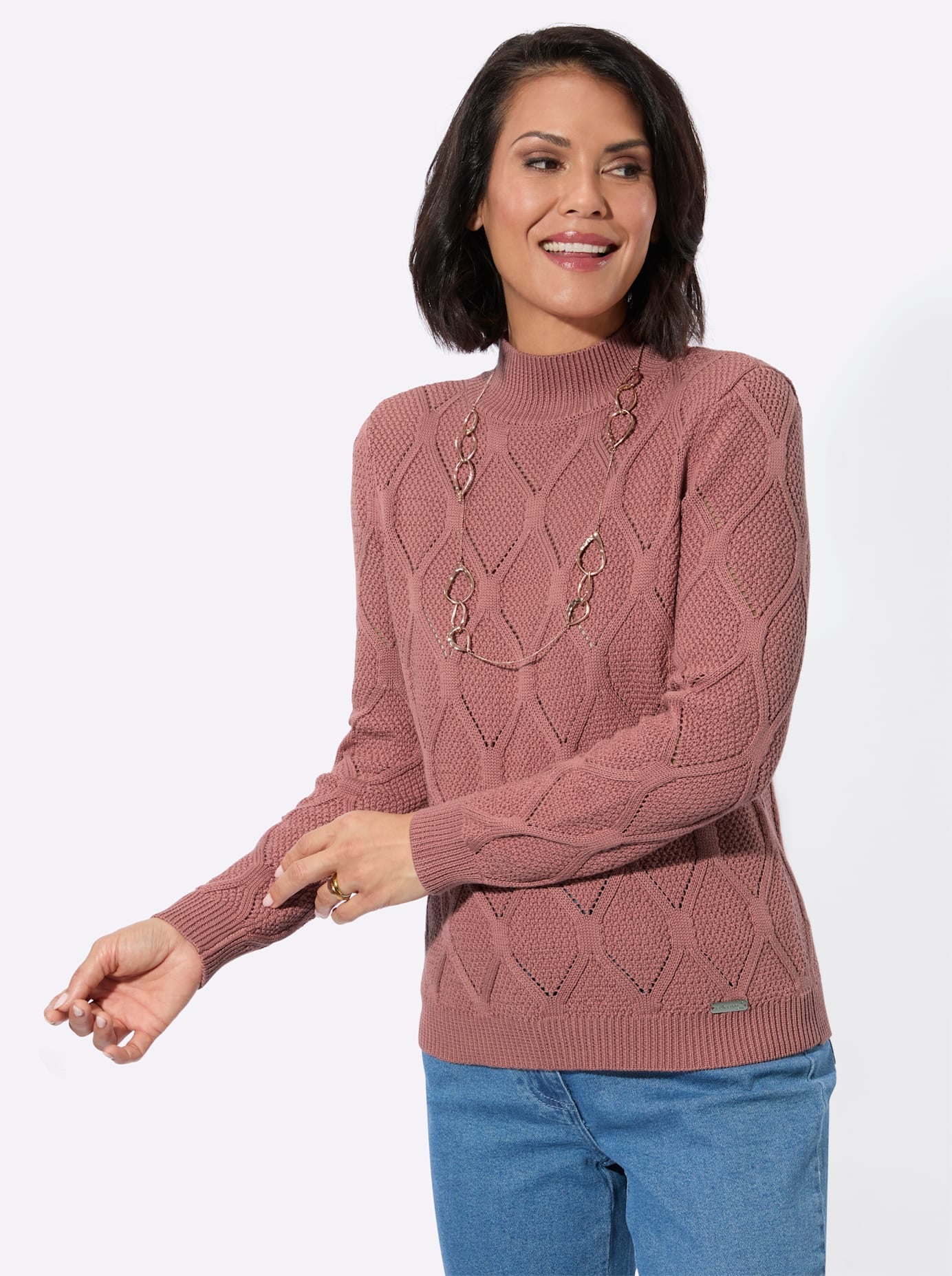 Casual Looks Stehkragenpullover "Stehkragen-Pullover"