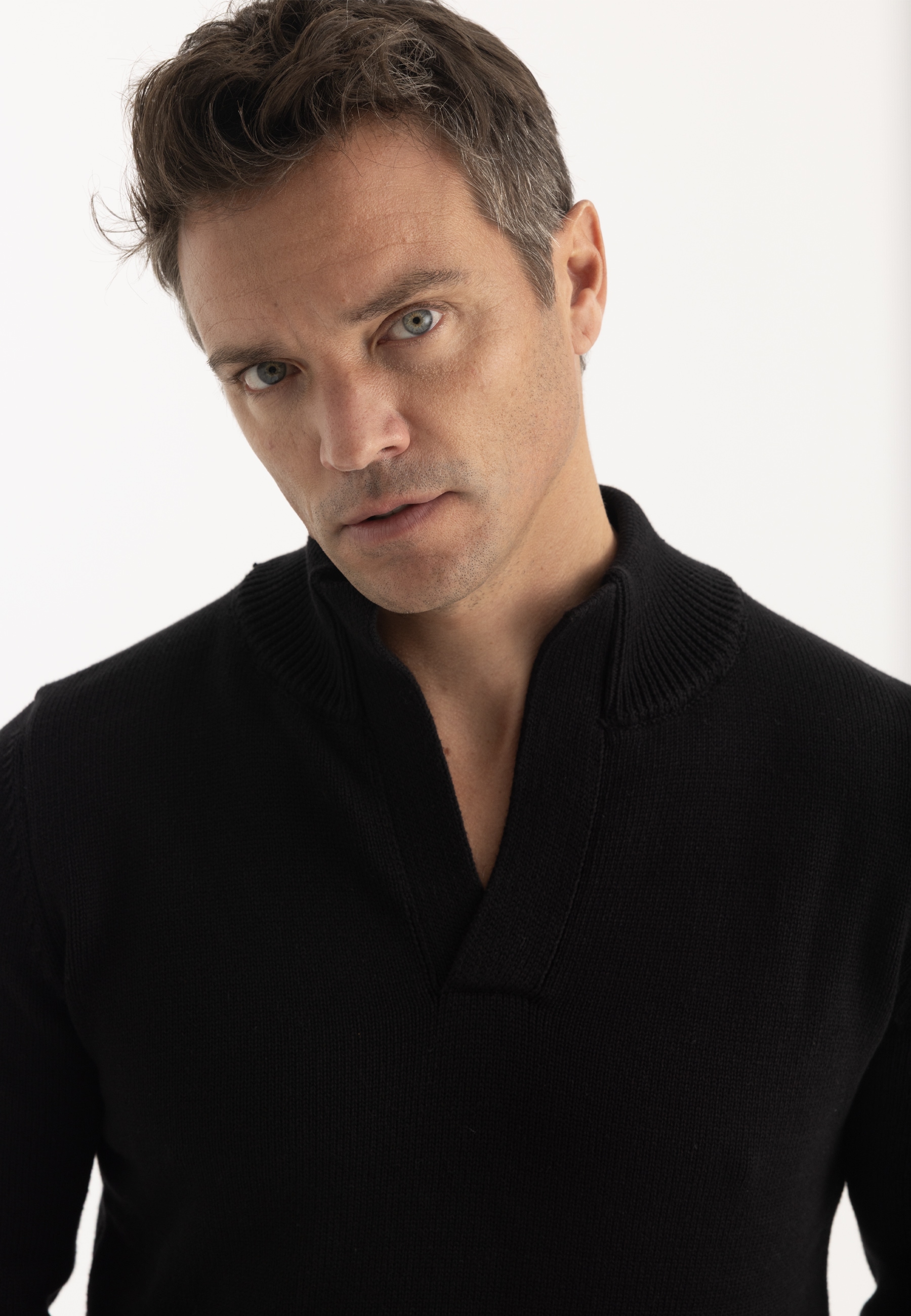 Felix Hardy Stehkragenpullover »Pullover mit hohem Kragen«