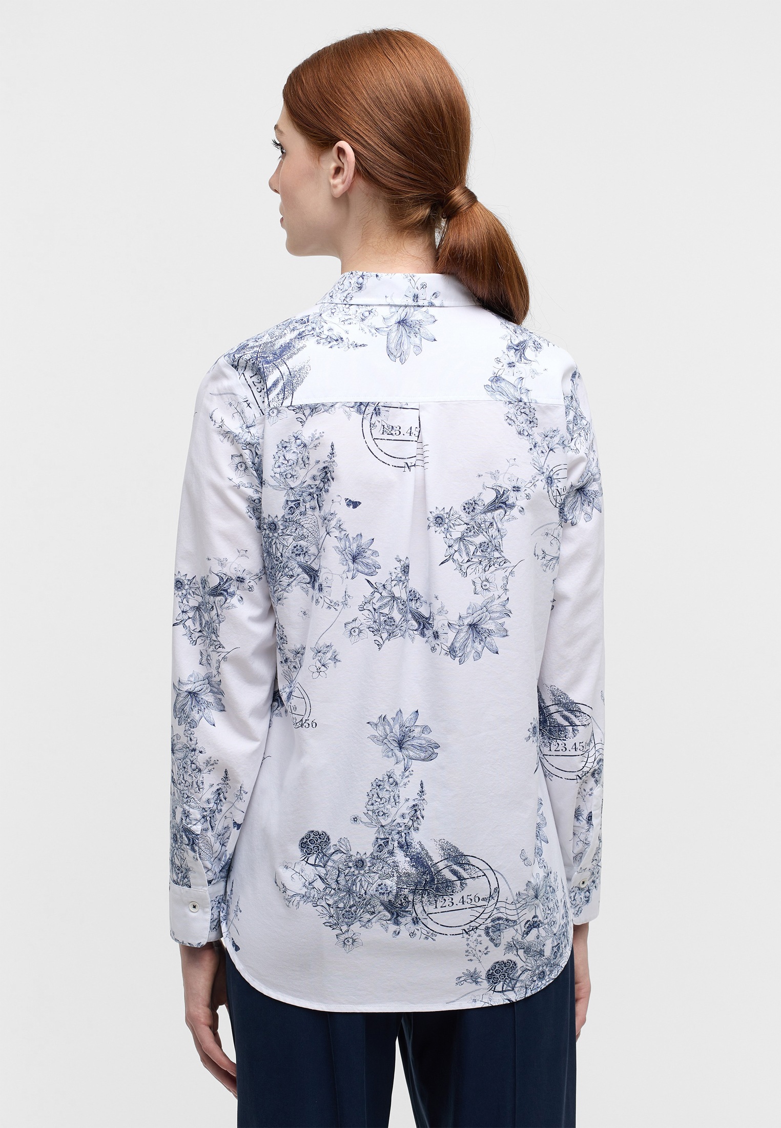 Eterna Hemdbluse "REGULAR FIT" EASY IRON (bügelleicht) günstig online kaufen