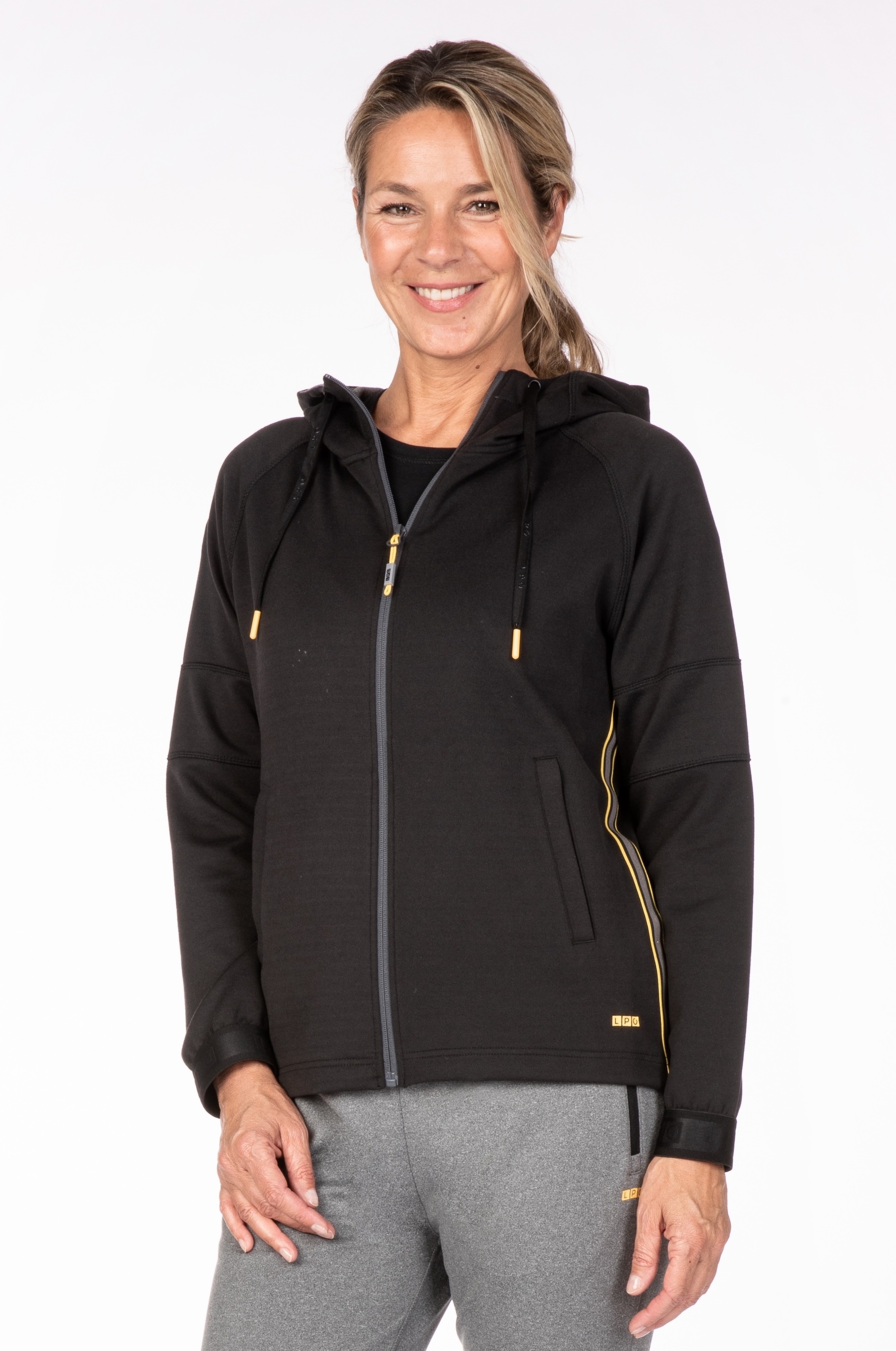 LPO Kapuzensweatshirt "SWEAT GILFORD II WOMEN", mit Kontrastdetails