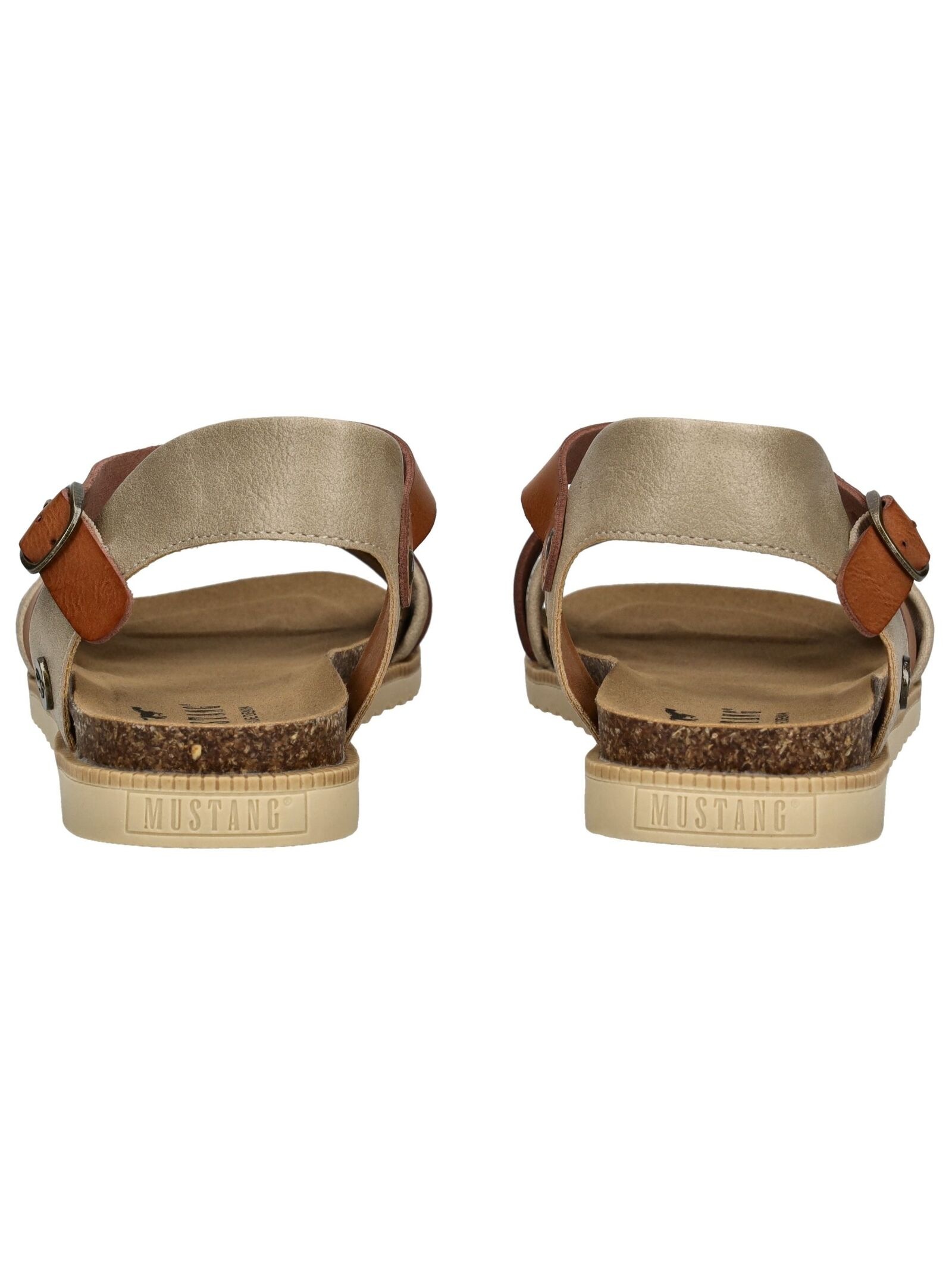 Mustang Shoes Riemchensandale »Mustang Shoes Sandalen Lederimitat/Textil«