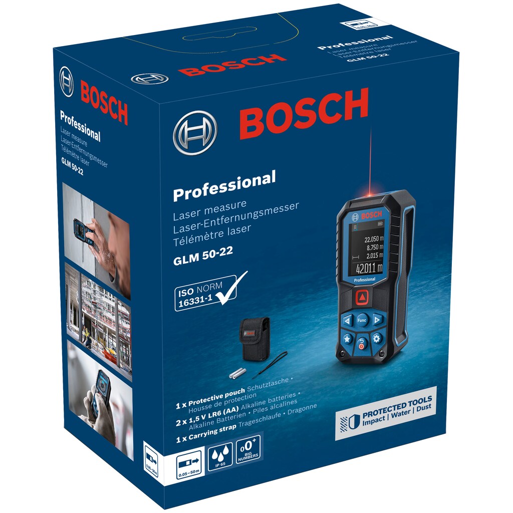 Bosch Professional Entfernungsmesser »GLM 50-22«