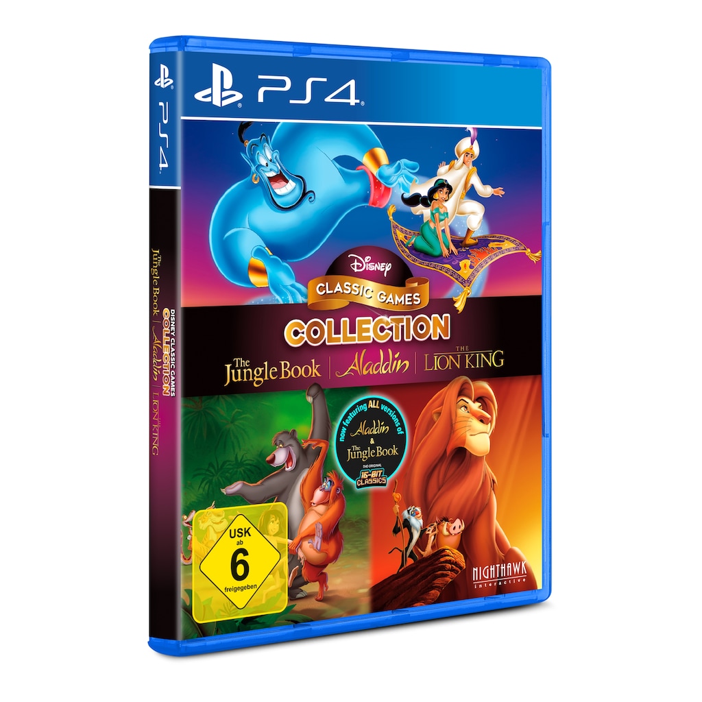 Disney Spielesoftware »Disney Classic Games - Jungle Book, Aladdin, Lion King«, PlayStation 4