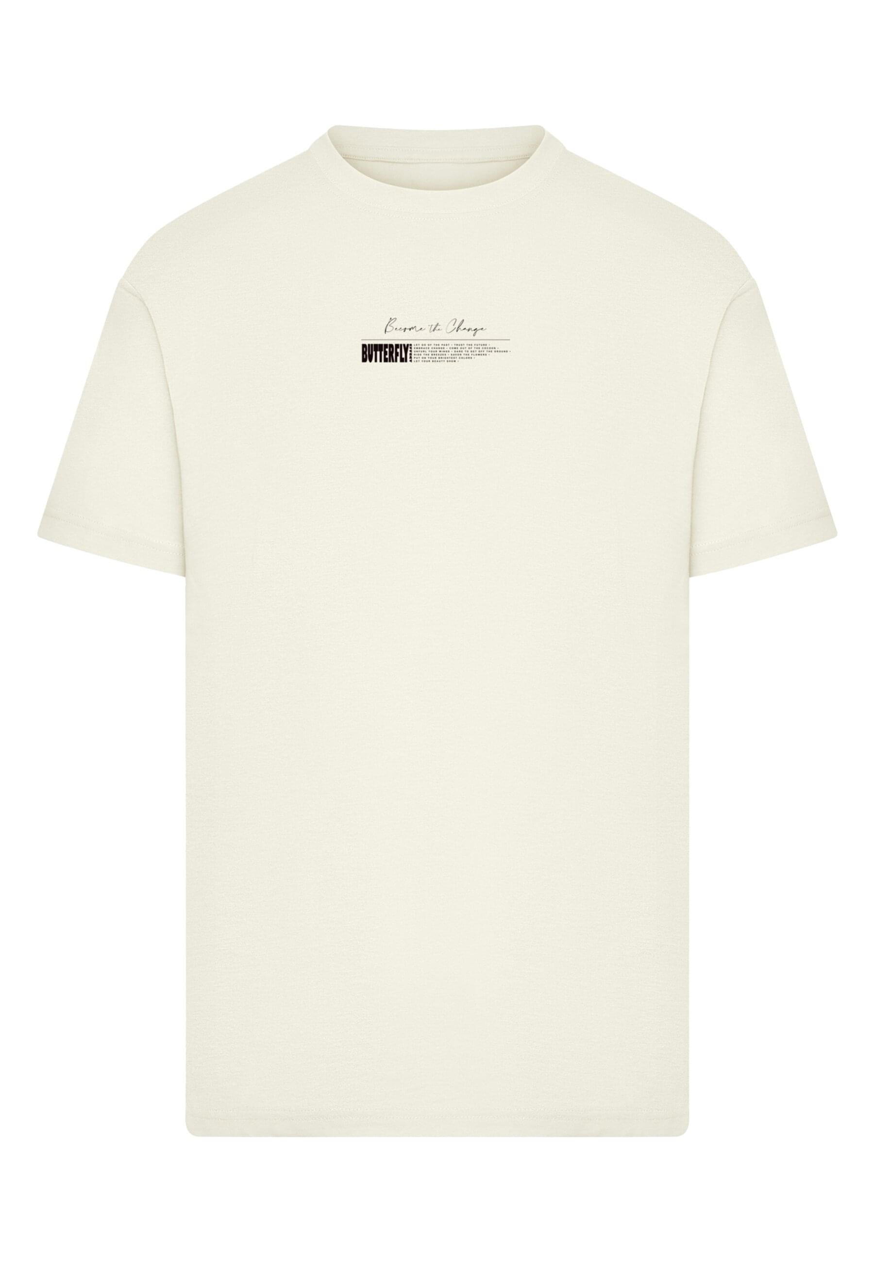 MisterTee T-Shirt "MisterTee Herren Become the Change Butterfly 2.0 Tee", ( günstig online kaufen
