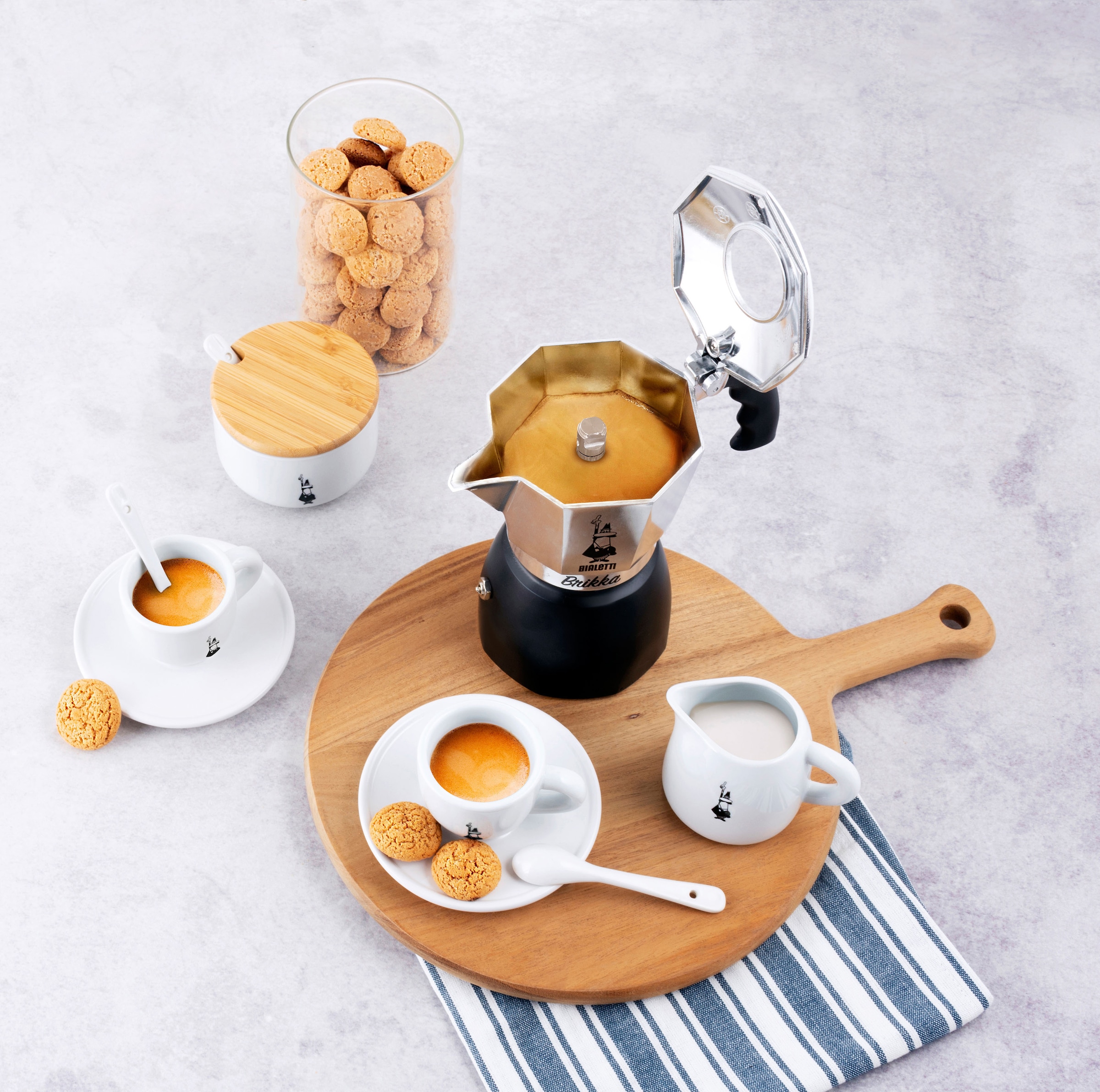 BIALETTI Espressokocher l kaufen »New Brikka 0,15 4 BAUR 2020«, Tassen | Kaffeekanne