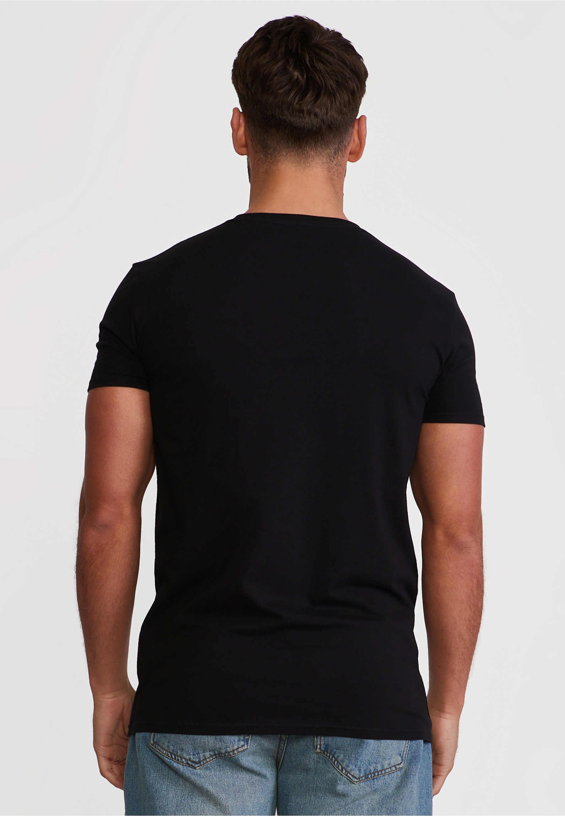 Siksilk T-Shirt »SikSilk Pack of 3 Muscle Fit T-Shirts« 1