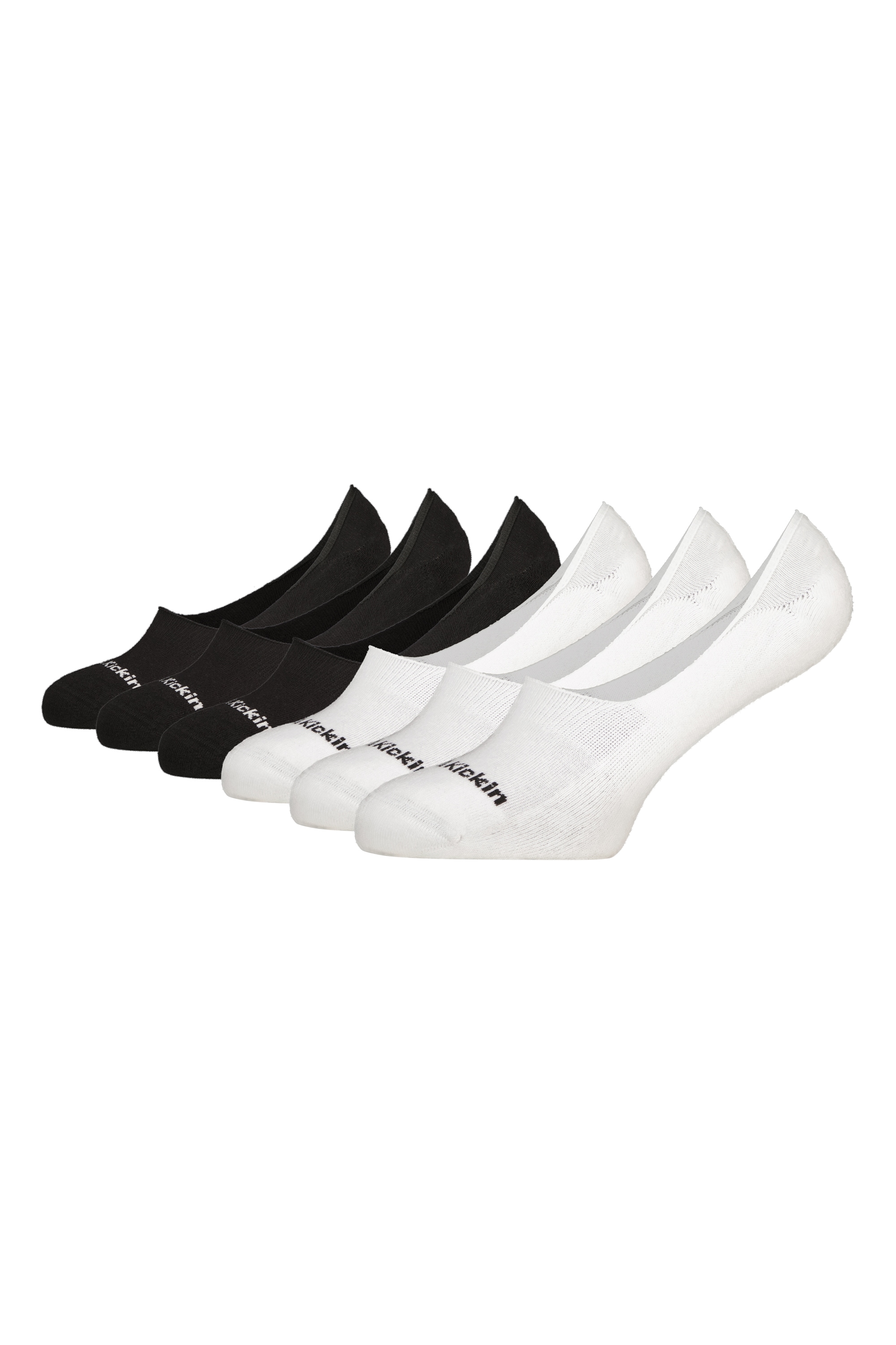 Alife & Kickin Füßlinge »Damen 6 PACK - InisAK«, (Spar-Set), Füßlinge, Sneakersocken aus Baumwolle mit rutschfesten Silikonstreifen