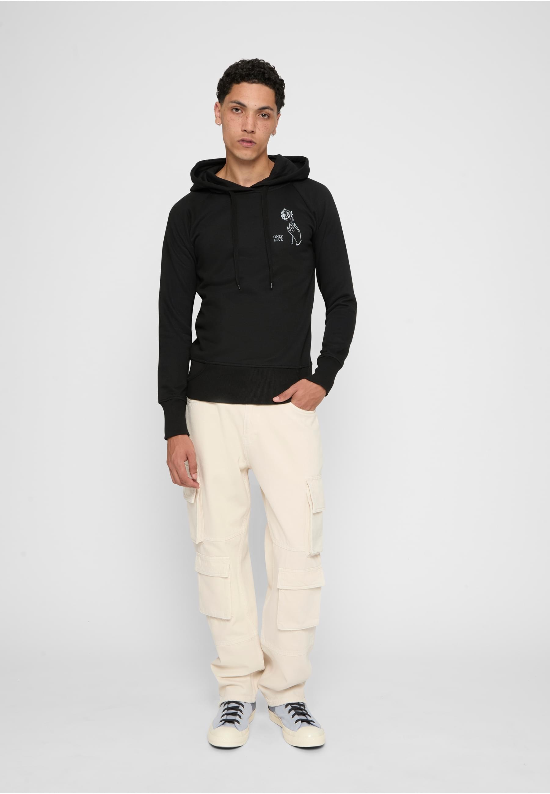 MisterTee Kapuzenpullover »MisterTee Herren Ladies Only Love Hoody«, (1 tlg.)