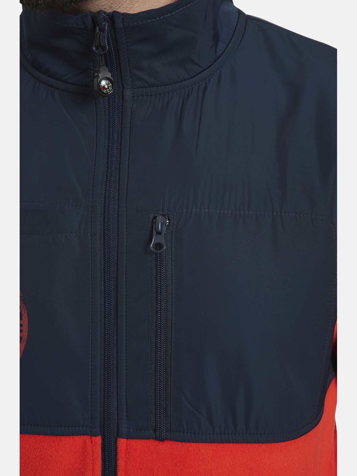 Jan Vanderstorm Sweatjacke »Fleecejacke ELIUS«