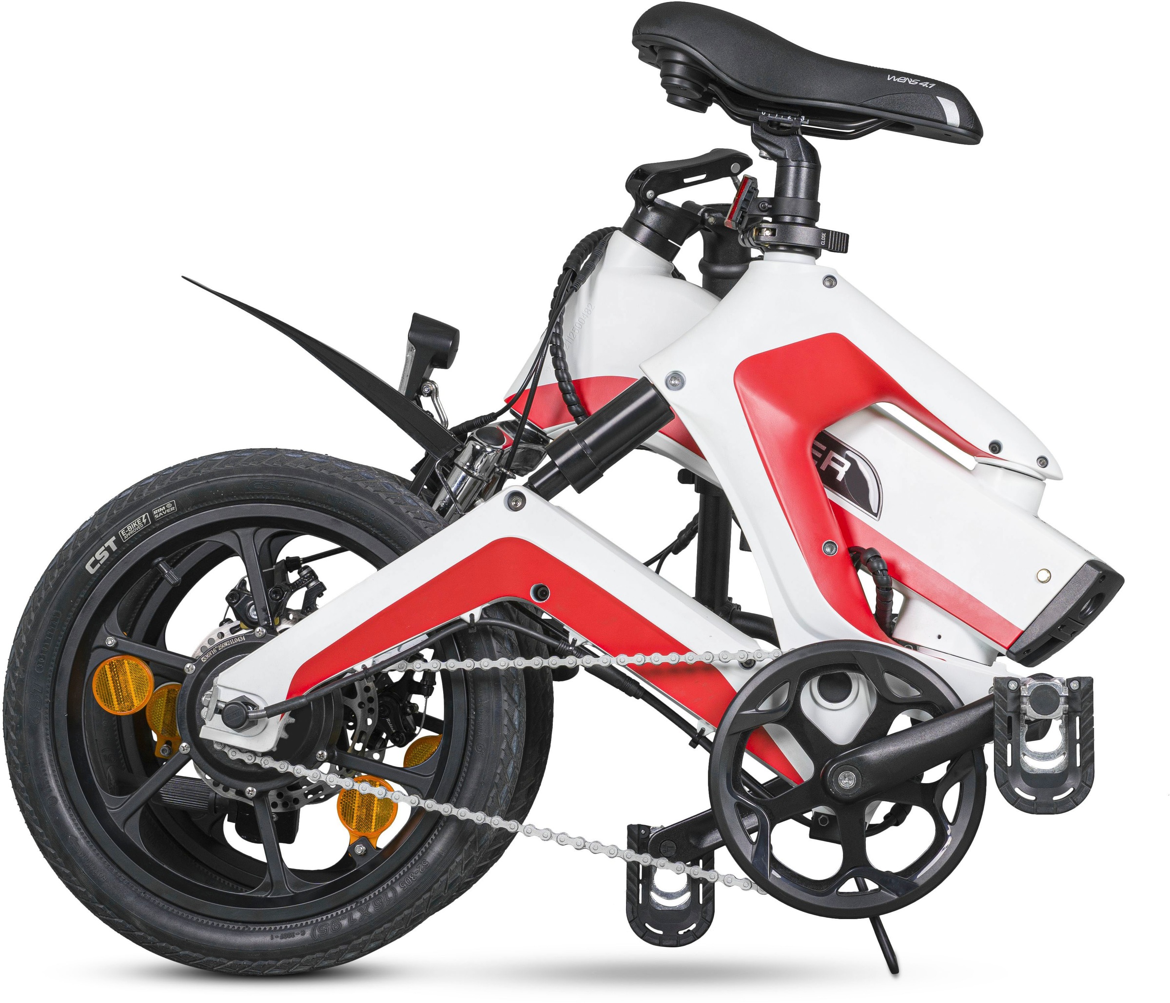 ROVER E-Bike »Fold E-Bike FFR 701«, 1 Gang, Heckmotor 250 W, Pedelec, Elektrofahrrad für Damen u. Herren, Klapprad
