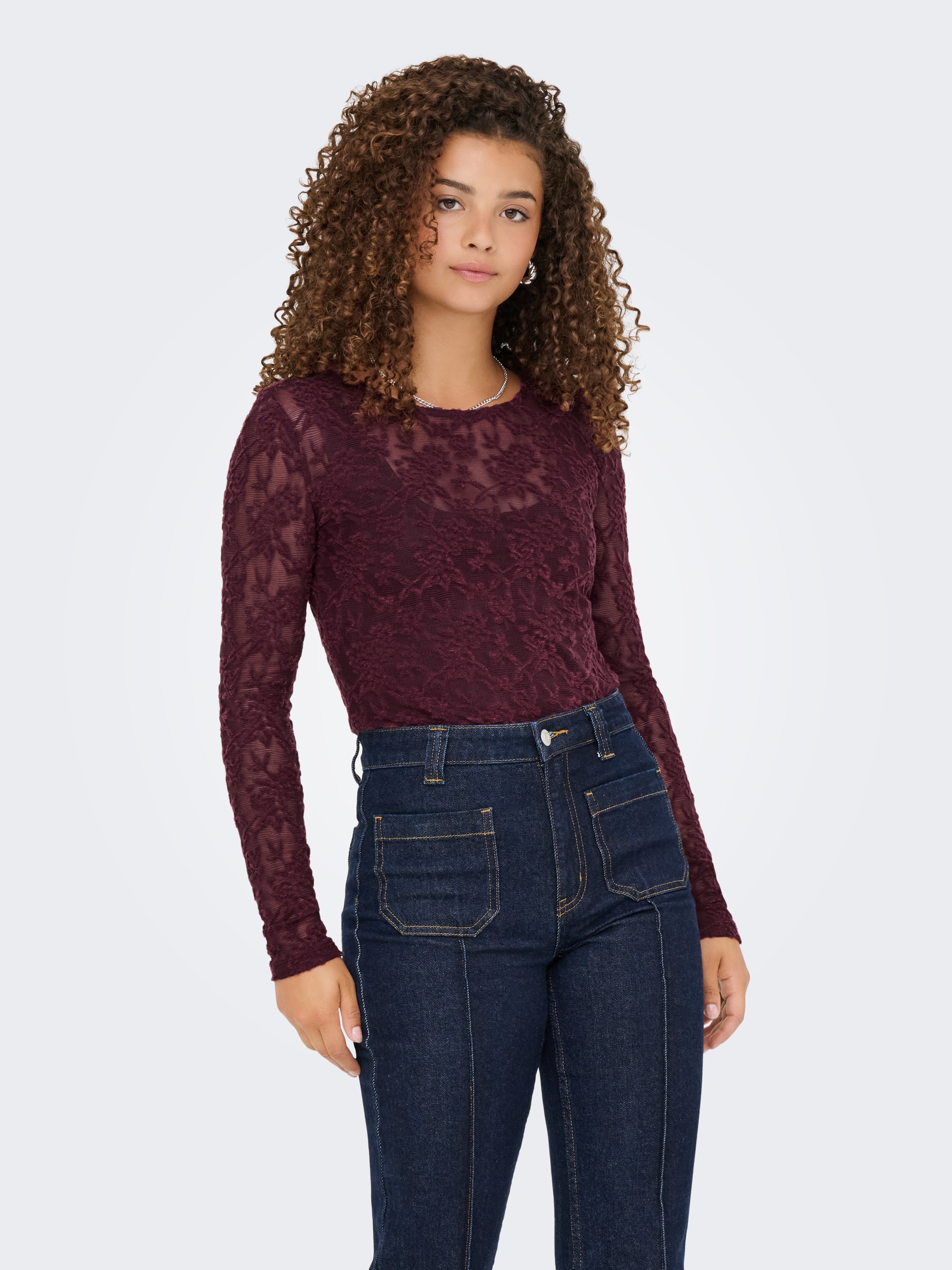 ONLY Langarmshirt "ONLBLAISE L/S TOP JRS" günstig online kaufen