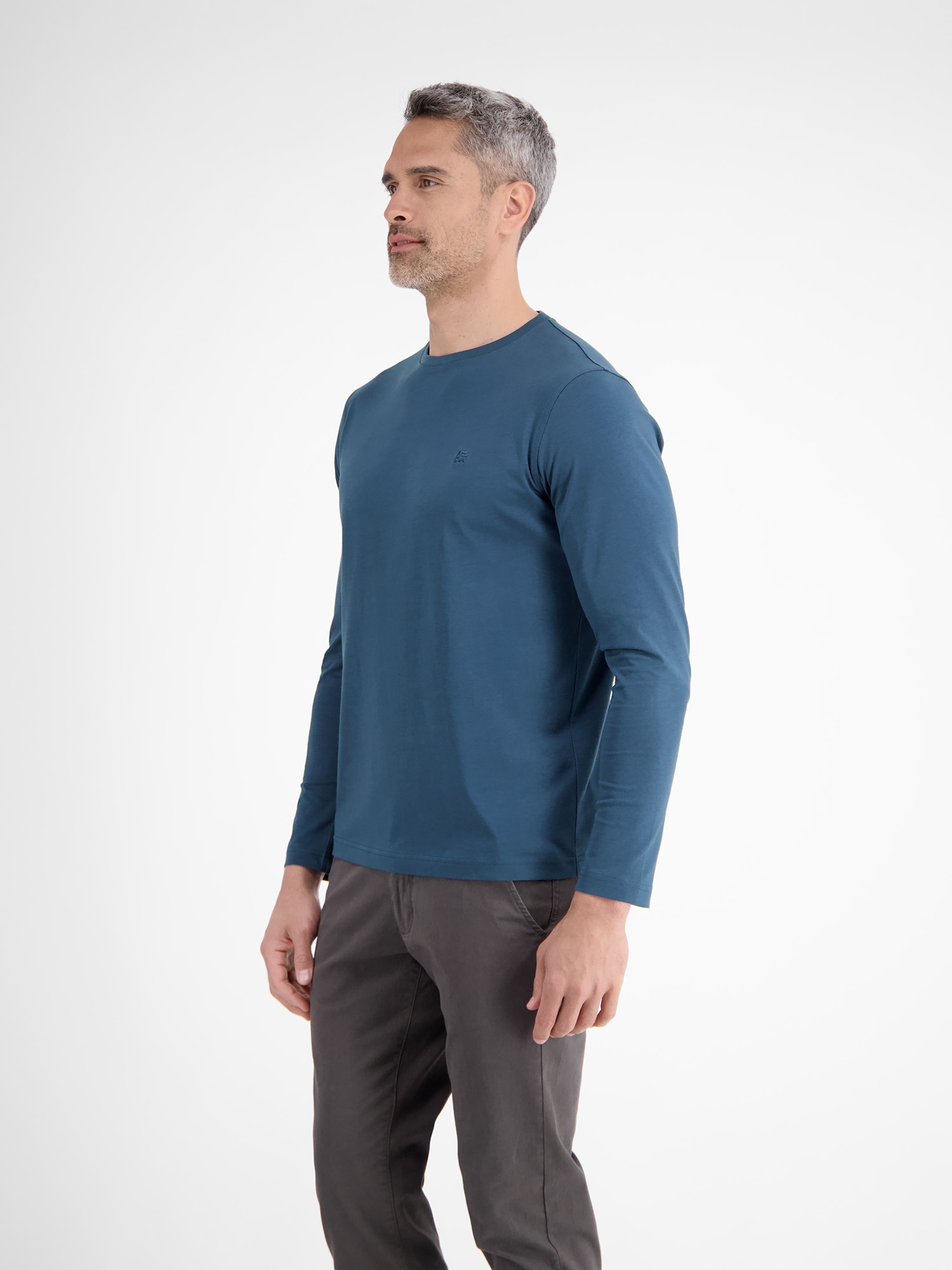 LERROS Longsweatshirt "LERROS Basic-Longsleeve" günstig online kaufen