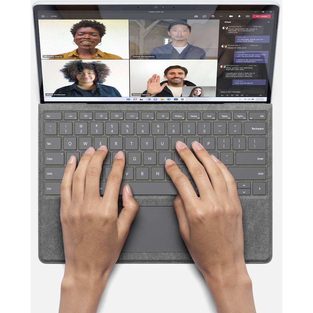 Microsoft Notebook »Surface Pro X«, 33 cm, / 13 Zoll, Microsoft, 256 GB SSD