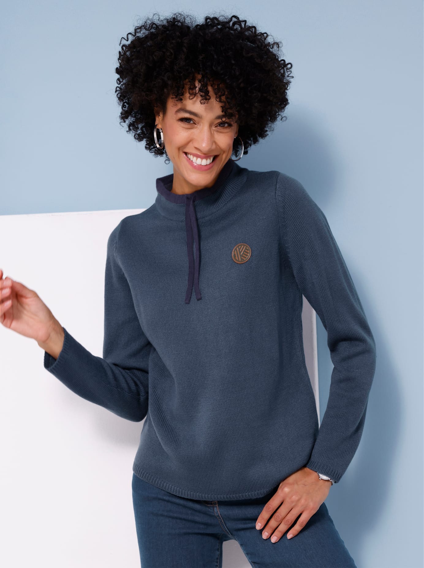 Classic Basics Stehkragenpullover "Stehkragen-Pullover"