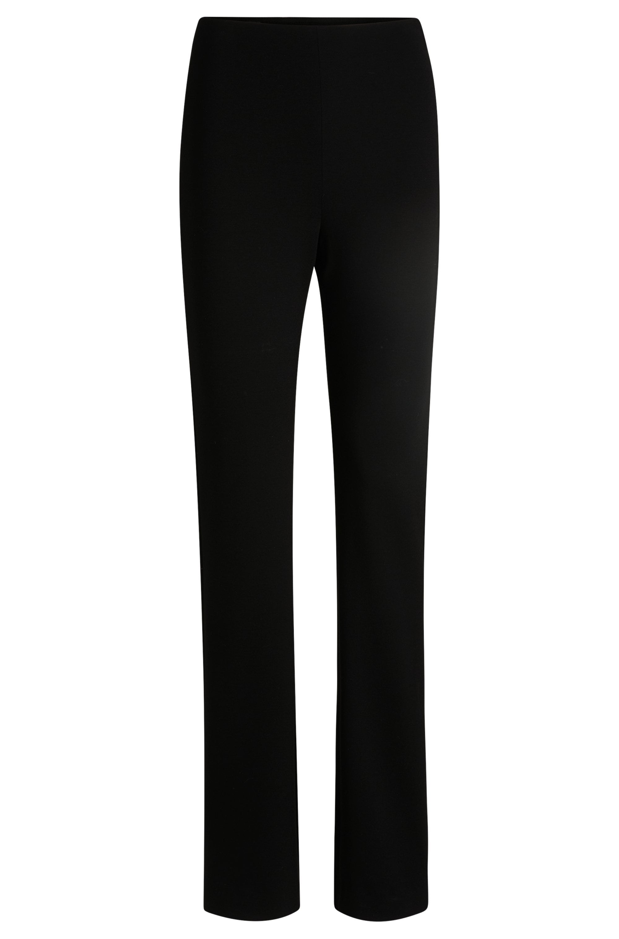 BOSS ORANGE Webhose »Taboot Premium Damenmode«, mit seitlichem Reißverschluss, flared Form, Milano Qualität Loungewear