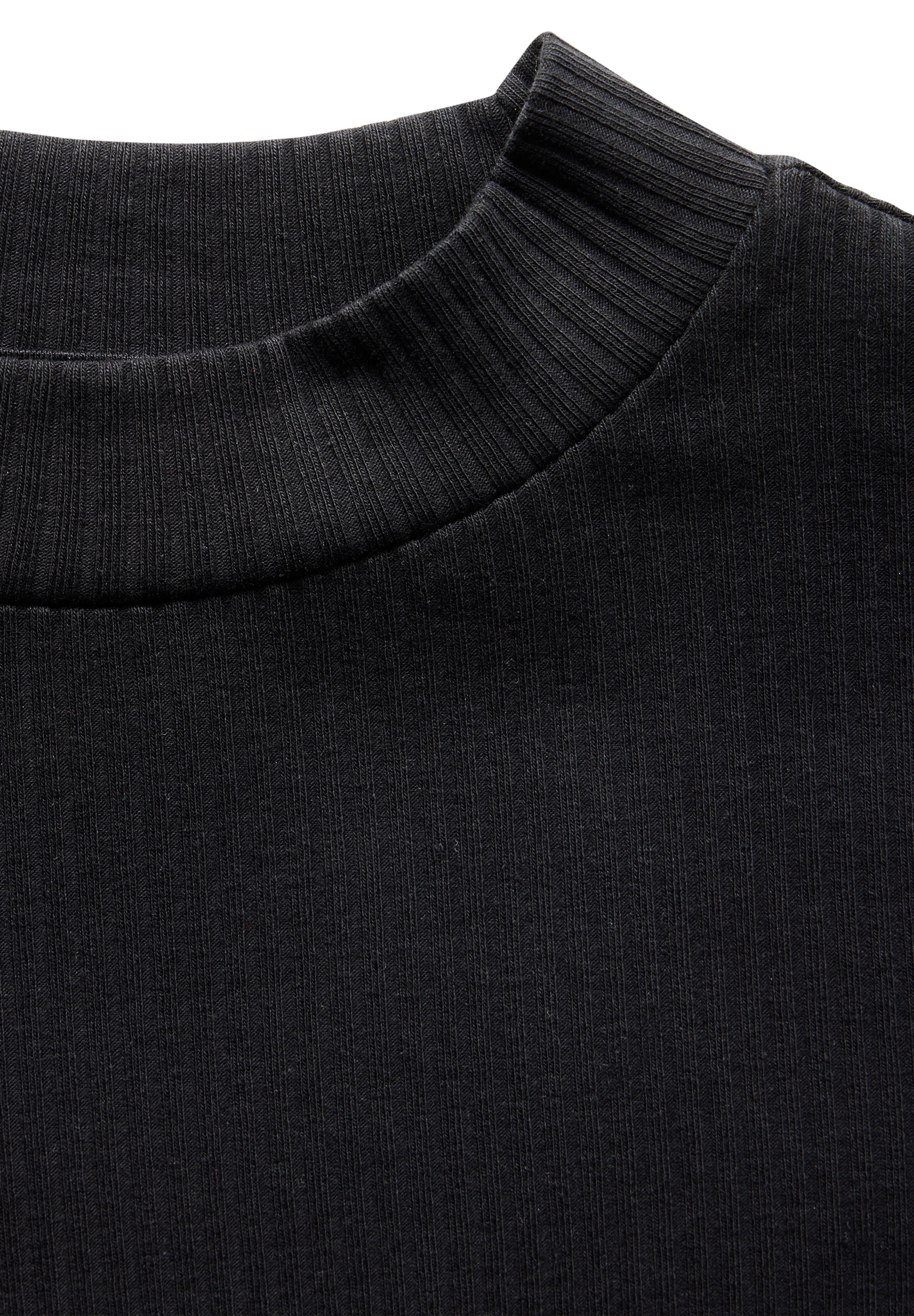 STREET ONE Langarmshirt, aus Baumwolle mit Stretchante