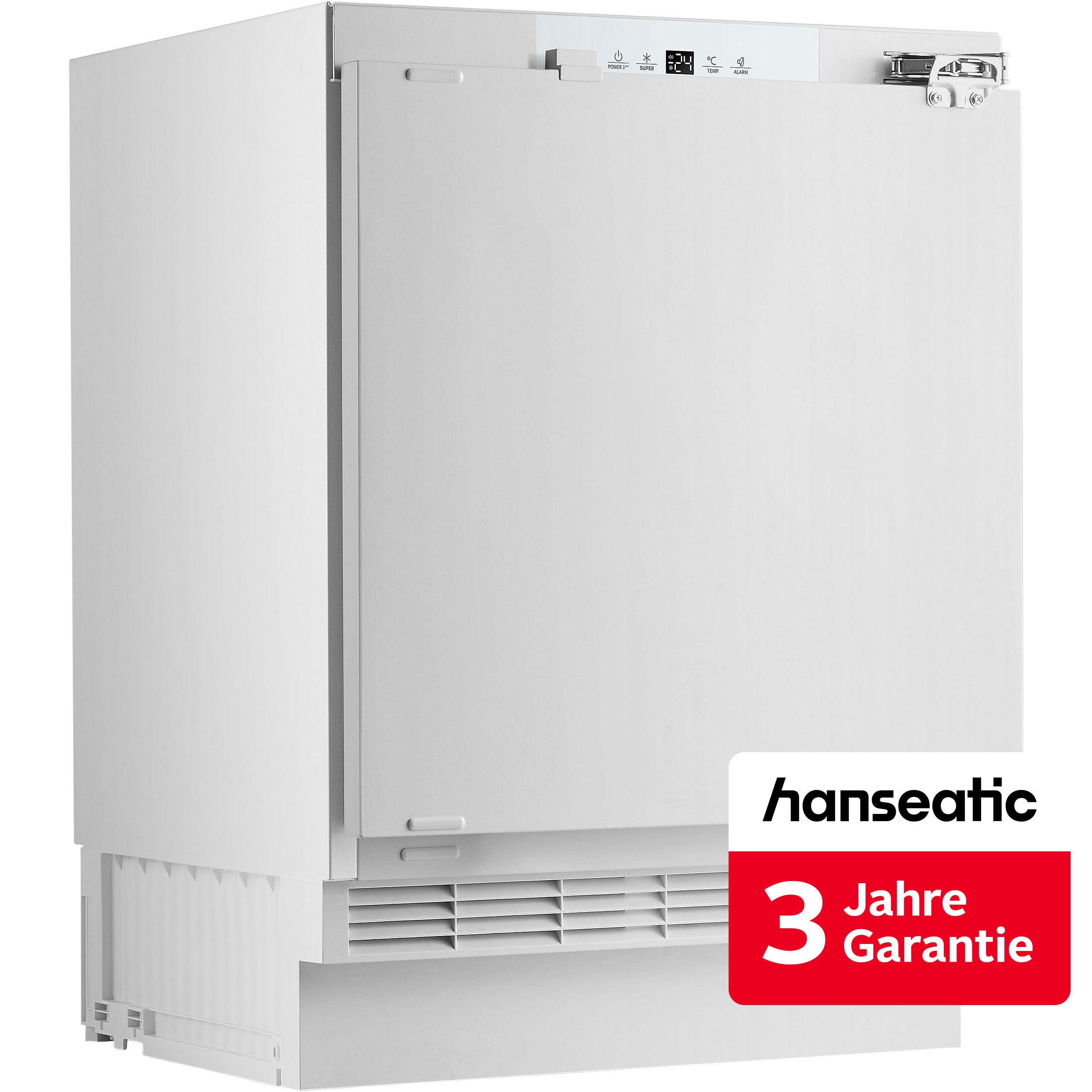 Hanseatic Einbaugefrierschrank "HEGS8260E" 81,8 cm hoch 59,5 cm breit inkl. 3 Jahre Herstellergarantie