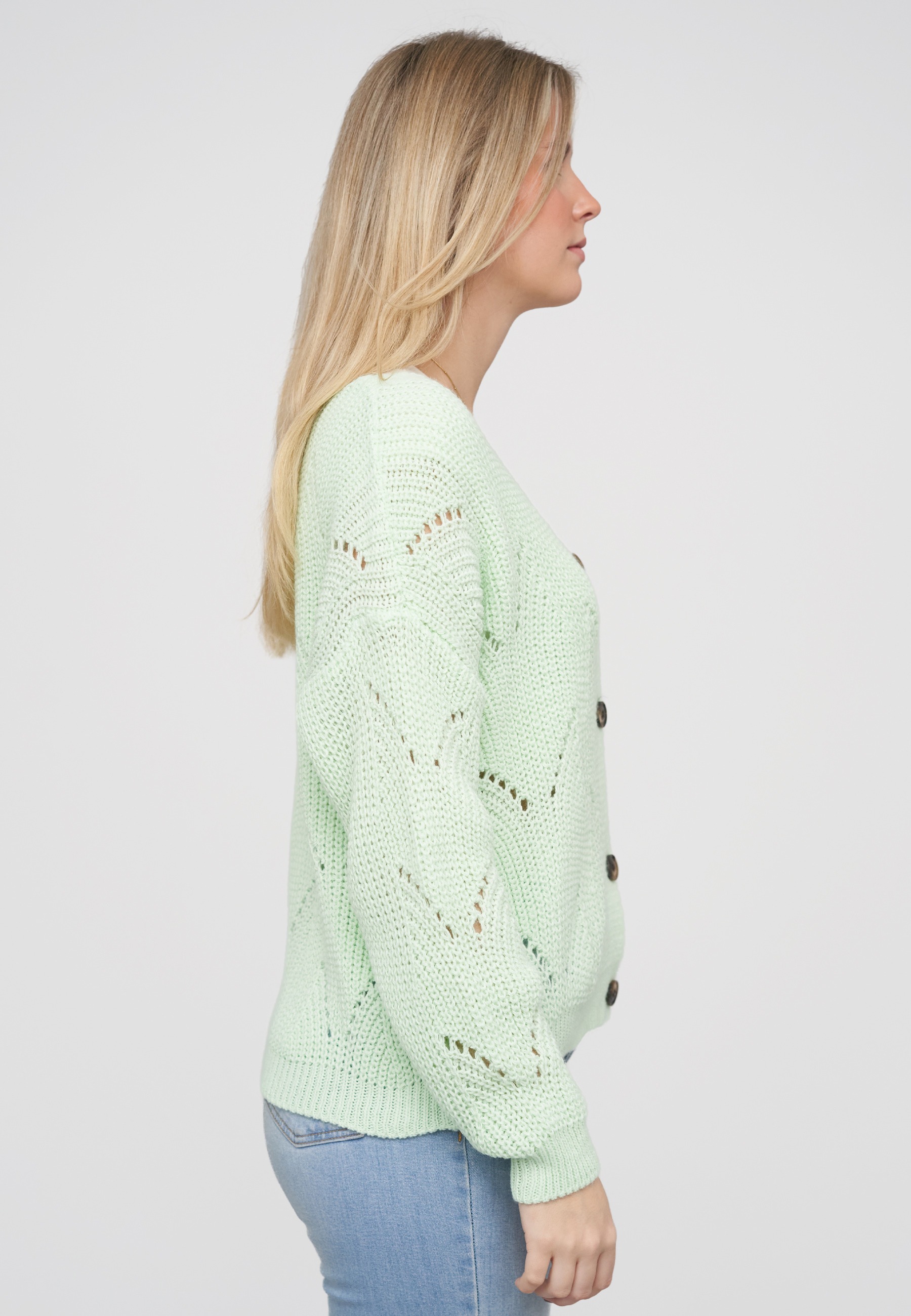 CLOUD 5IVE Cardigan »CLOUD 5IVE Knit Cardigan with buttons« 1