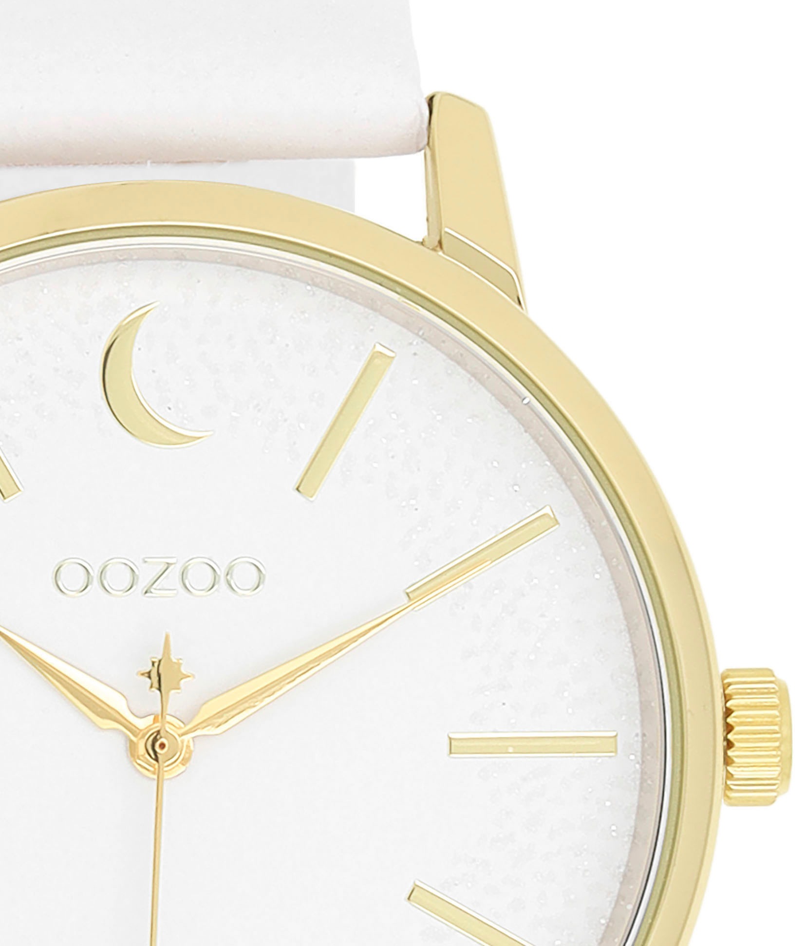 OOZOO Quarzuhr, Armbanduhr, Damenuhr, Lederarmband