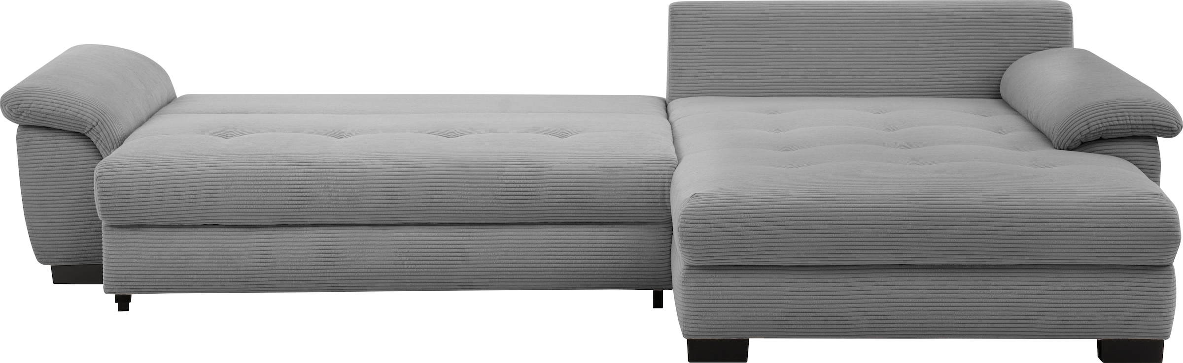 Mr. Couch Ecksofa »Dario, L-Form, mit Bett und Bettkasten«, mit Kaltschaum