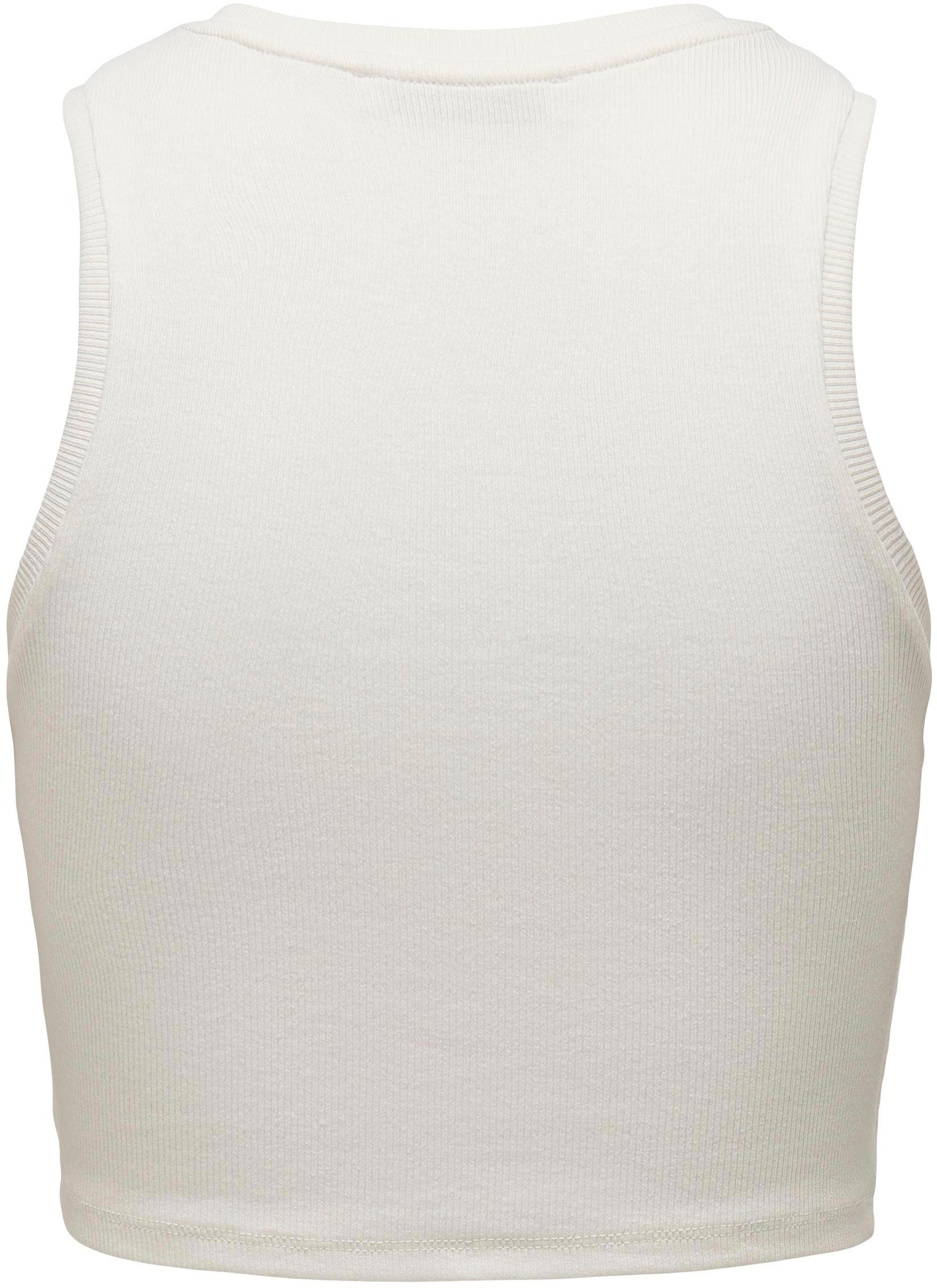 ONLY Tanktop »ONLVILMA S/L CROPPED TANK TOP JRS NOOS«