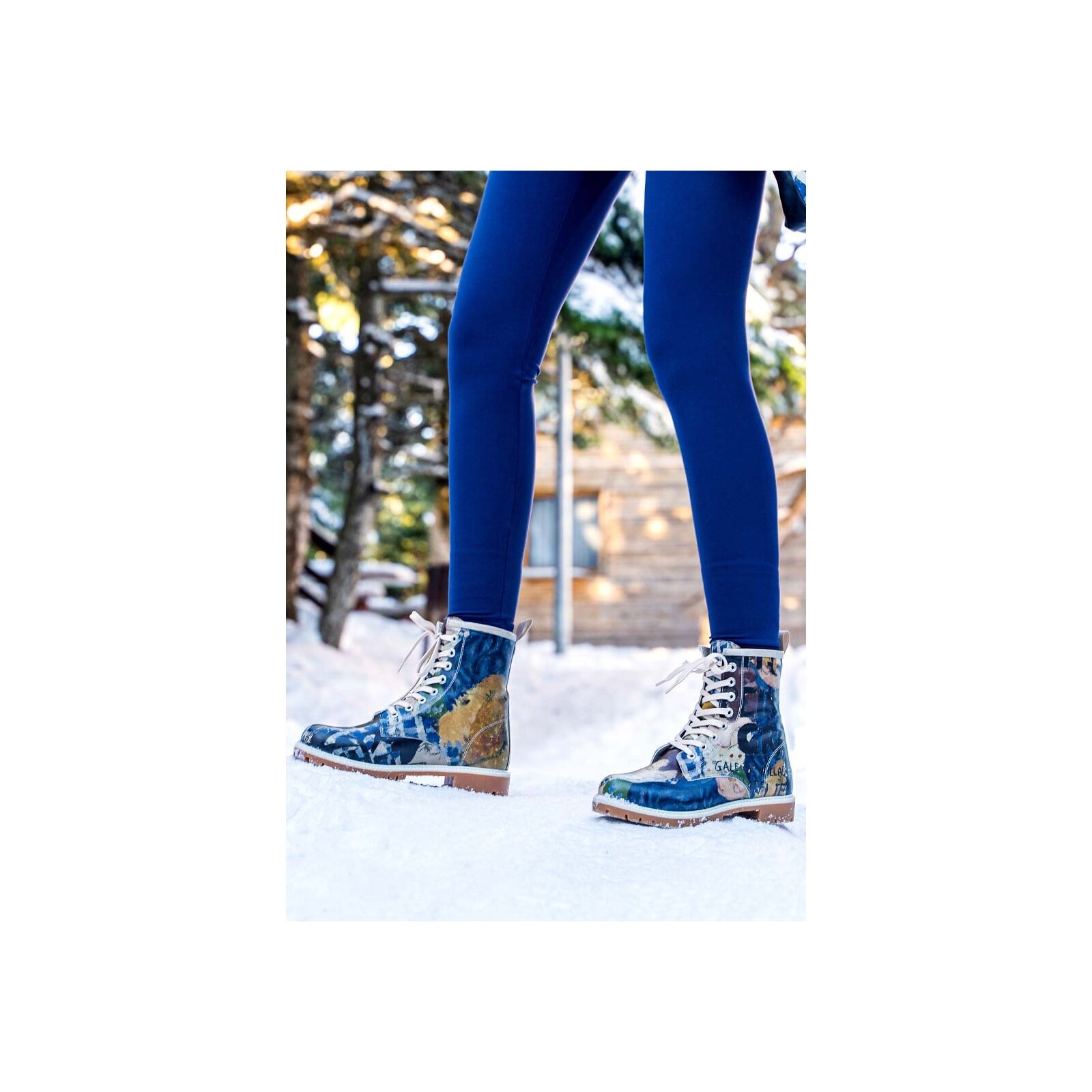 DOGO Schnürboots »Boots Les Peintres Damen Boots / Female«, Vegan