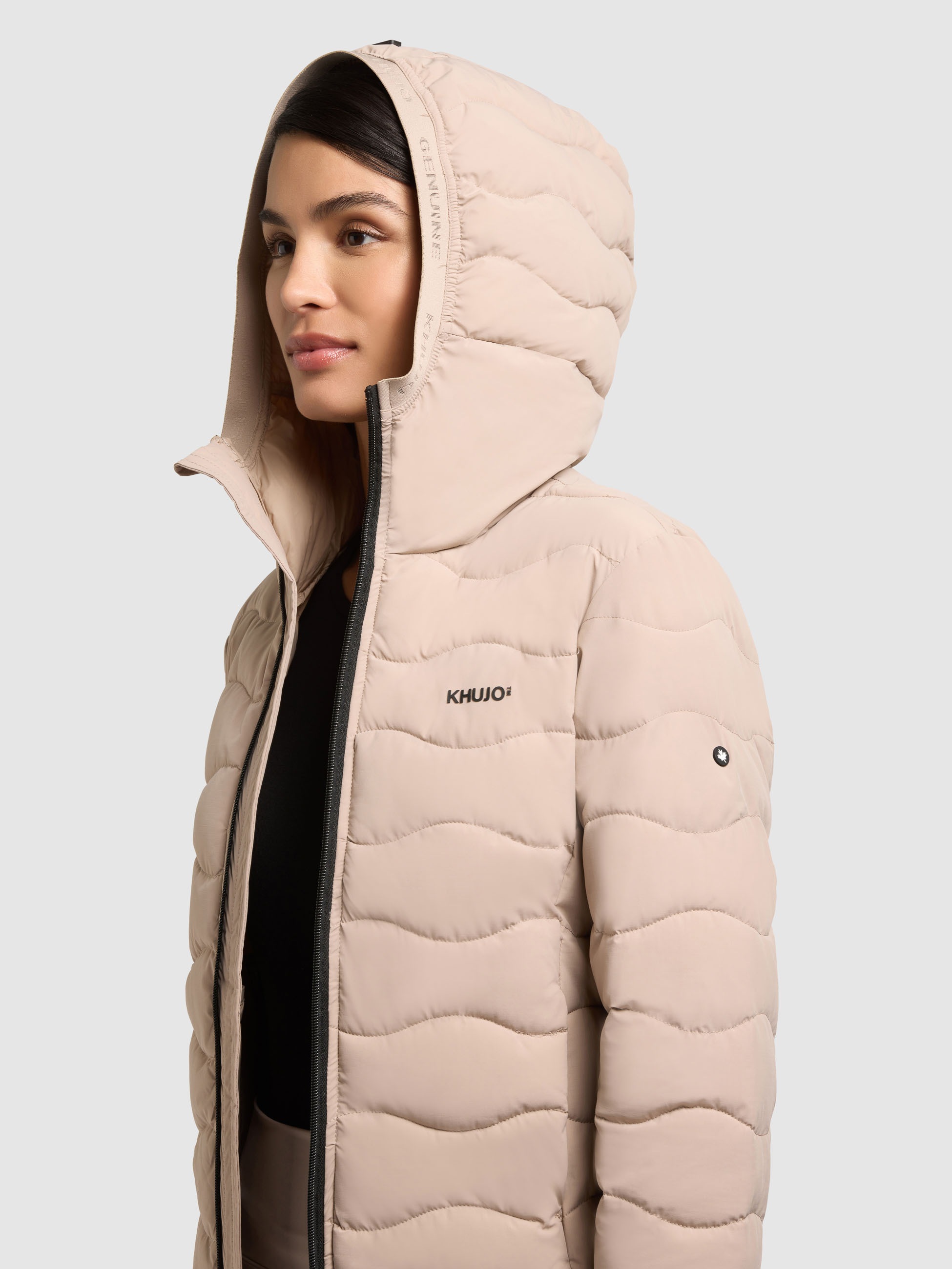 khujo Steppjacke »NARGO2« mit Kapuze