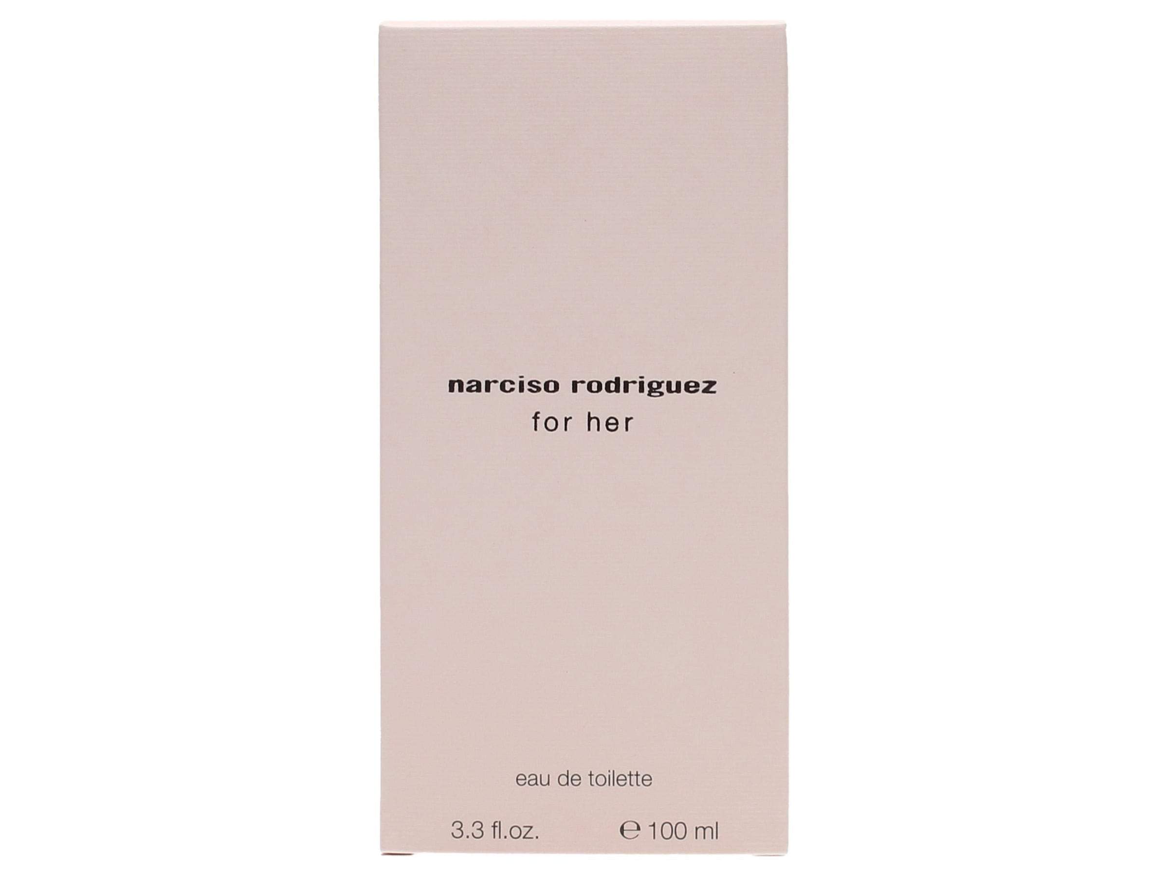 narciso rodriguez Eau de Toilette »For Her«, mit moschusartiger Basis