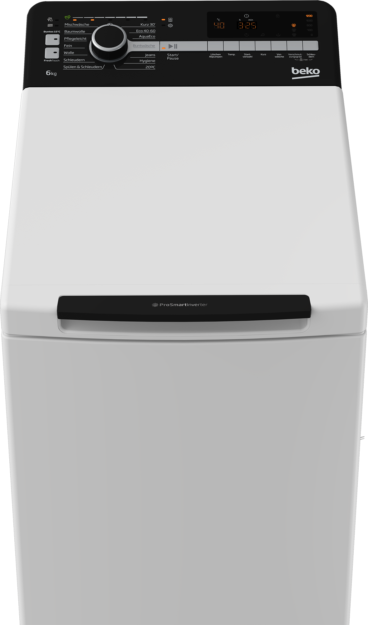 BEKO Waschmaschine Toplader »BTL1WFP10622DE« 6 kg 1200 U/min Express-Funktion