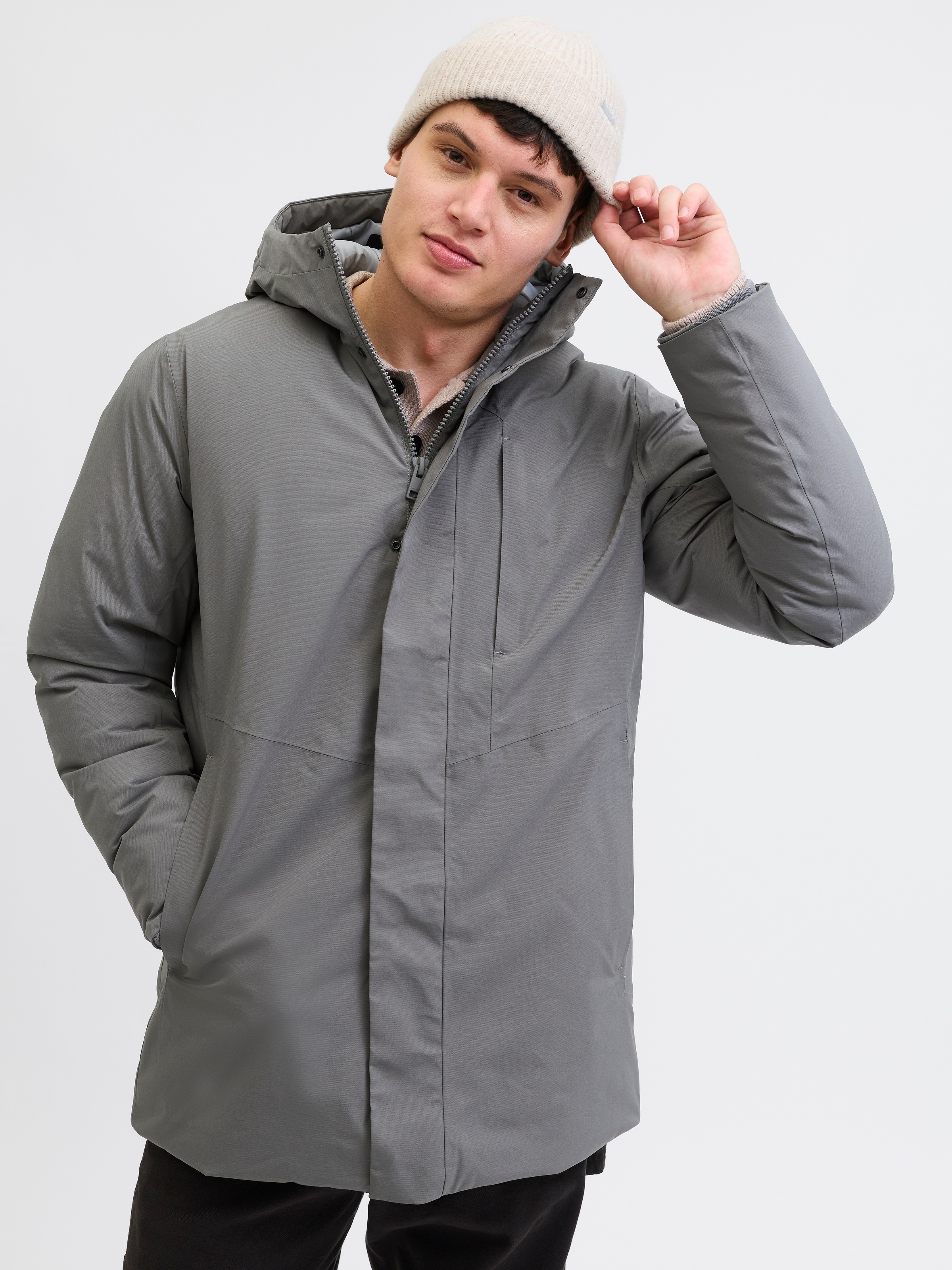 Jack & Jones Parka "JJEKEEN PARKA AW25 SN" mit Kapuze günstig online kaufen