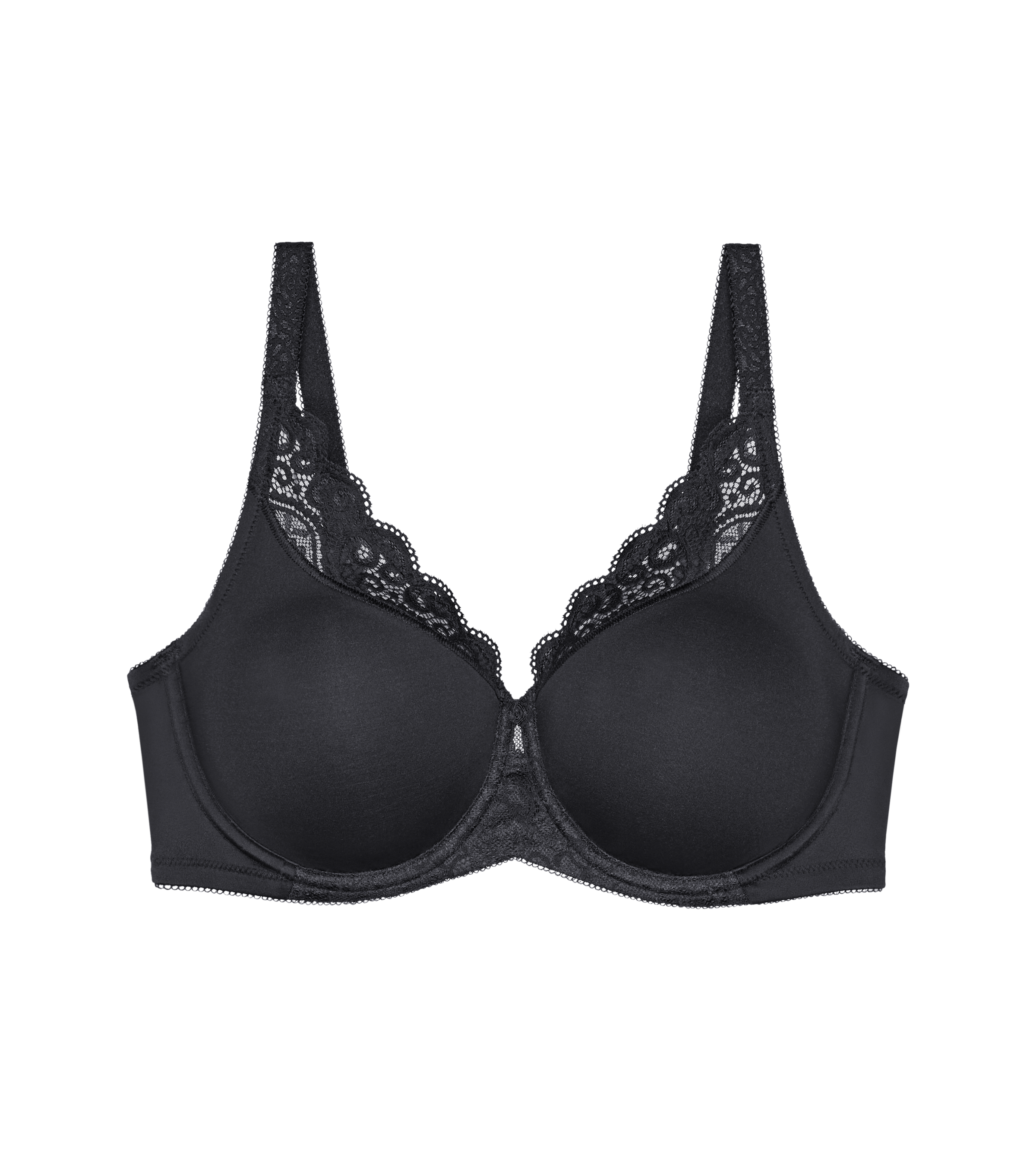 Triumph "Amourette" verkleinert die Brust optisch, Spitze günstig online kaufen
