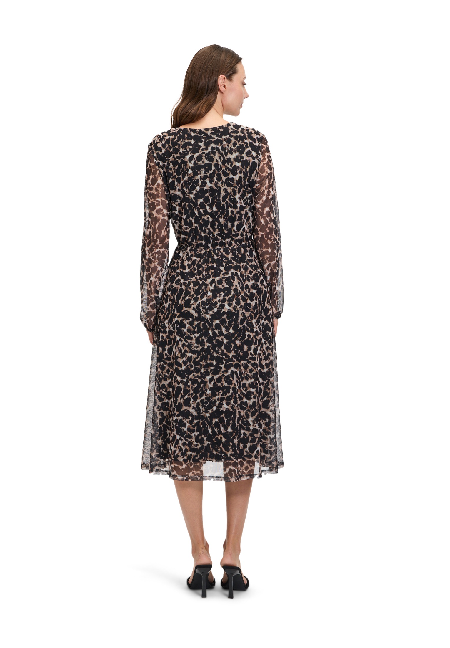 Betty&Co Midikleid »Betty & Co Midikleid mit V-Ausschnitt«, Druck