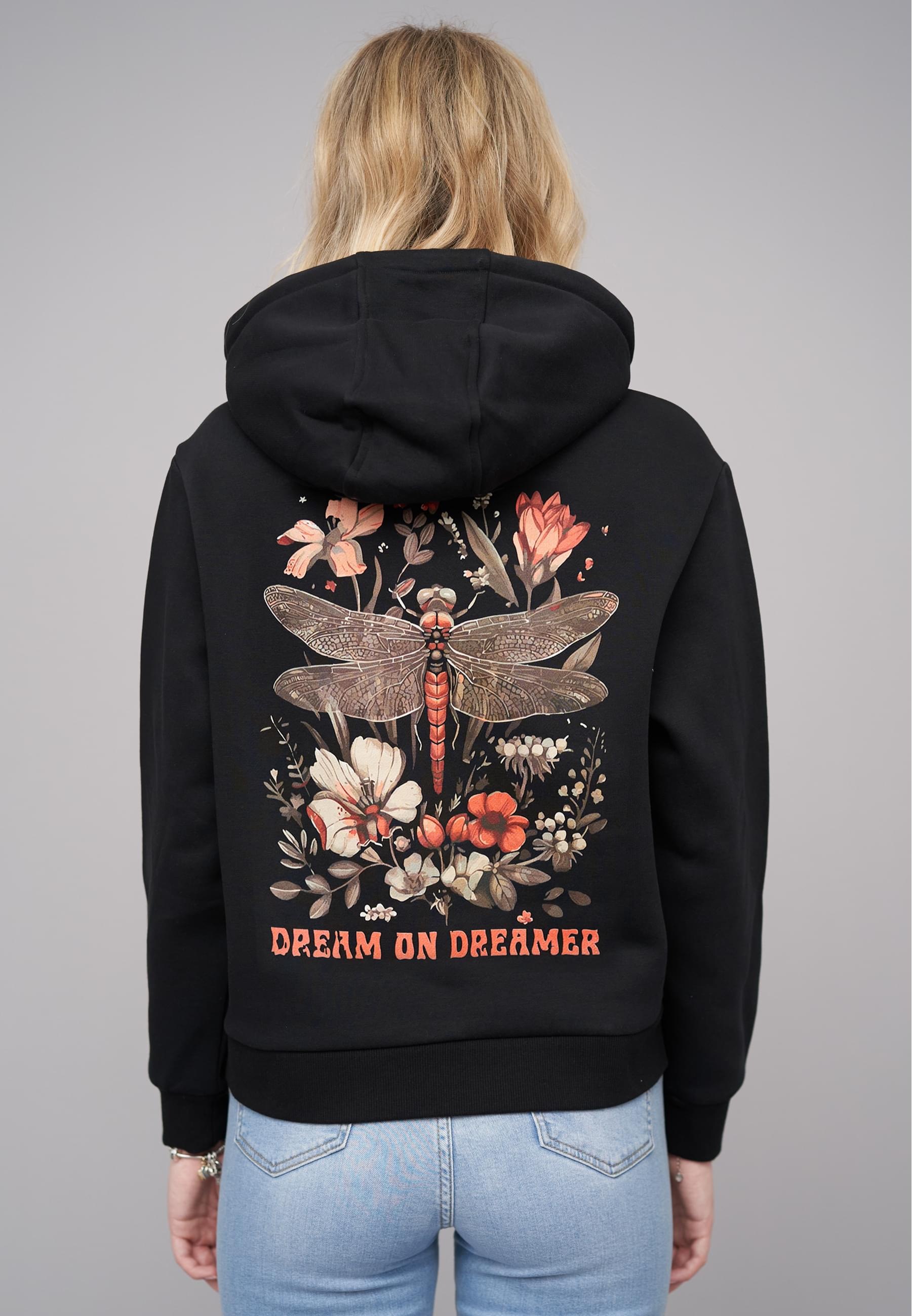 CLOUD 5IVE Kapuzenpullover »CLOUD 5IVE Ladies 77 DRAGON FLY Everyday Hoody« 1 Stk. tlg.