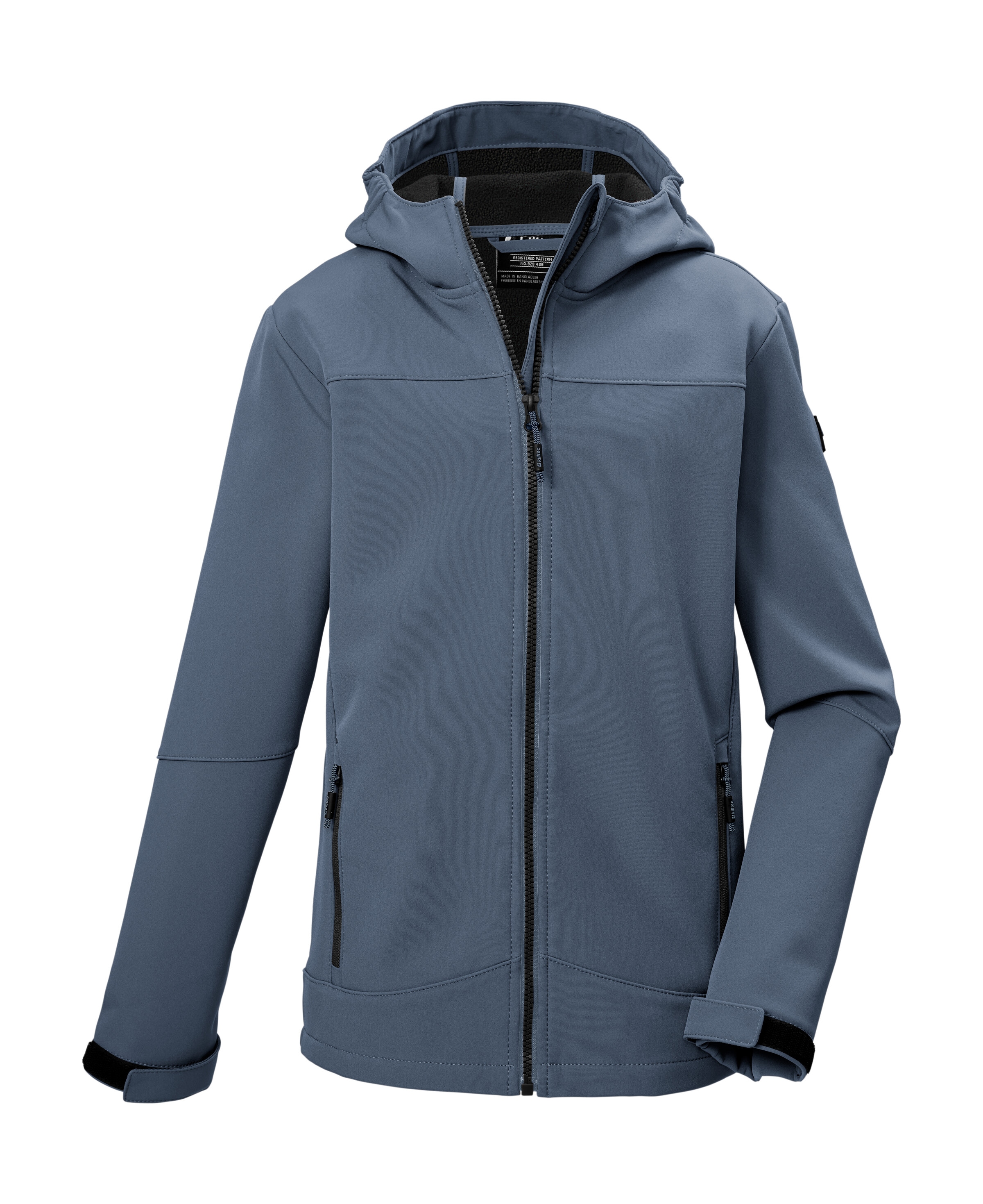 Killtec "KOS 484 BYS SFTSHLL JCKT" Winddichte, wasserabweisende Softshelljacke mit Kapuze