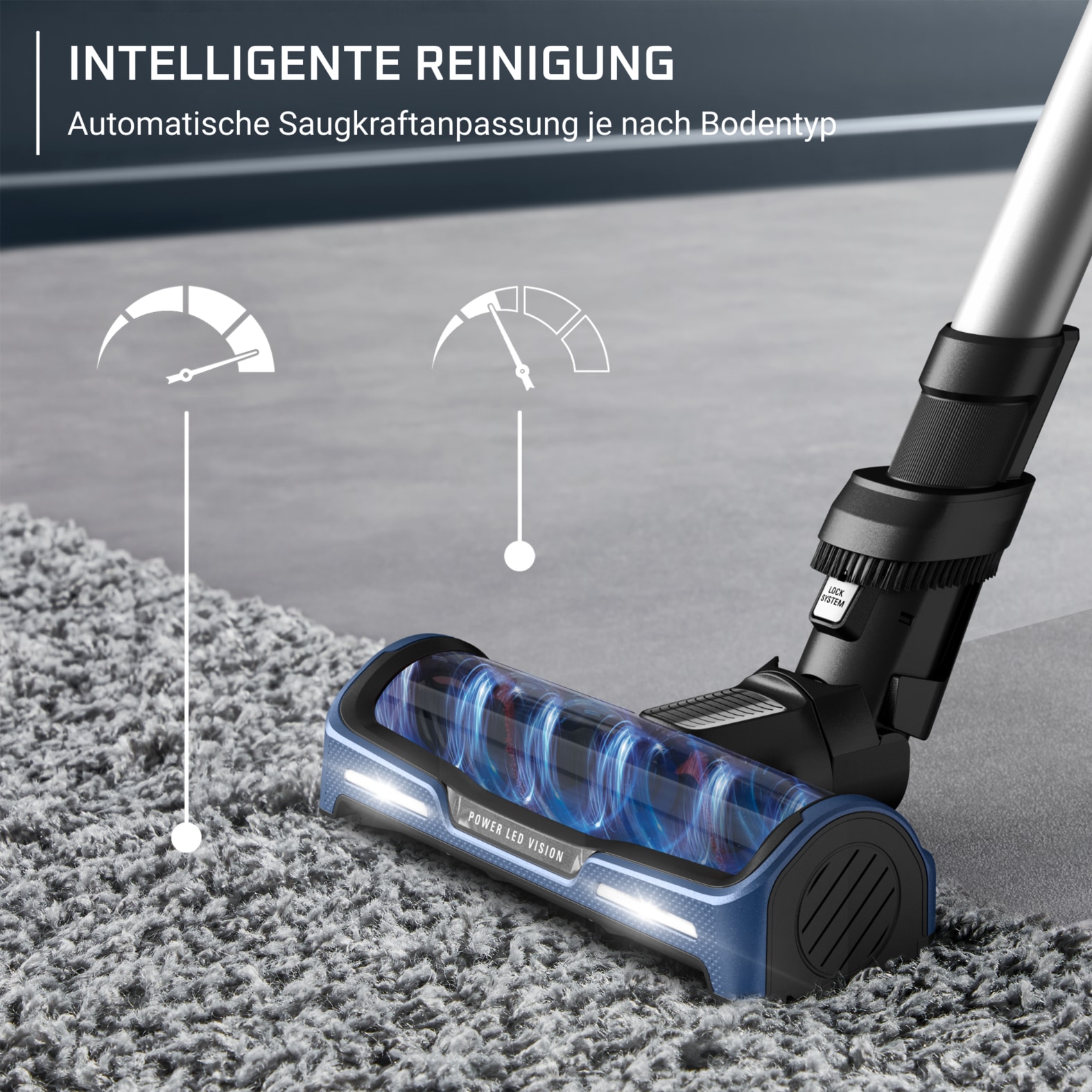 Rowenta Akku-Hand-und Stielstaubsauger »X-Force Flex 14.60 Aqua, leistungsstark, langlebiger Akku, Flex-Gelenk«, bis zu 200 Air Watt, Aqua-Düse, 2-in-1 Wisch- und Saugfunktion, RH99C3