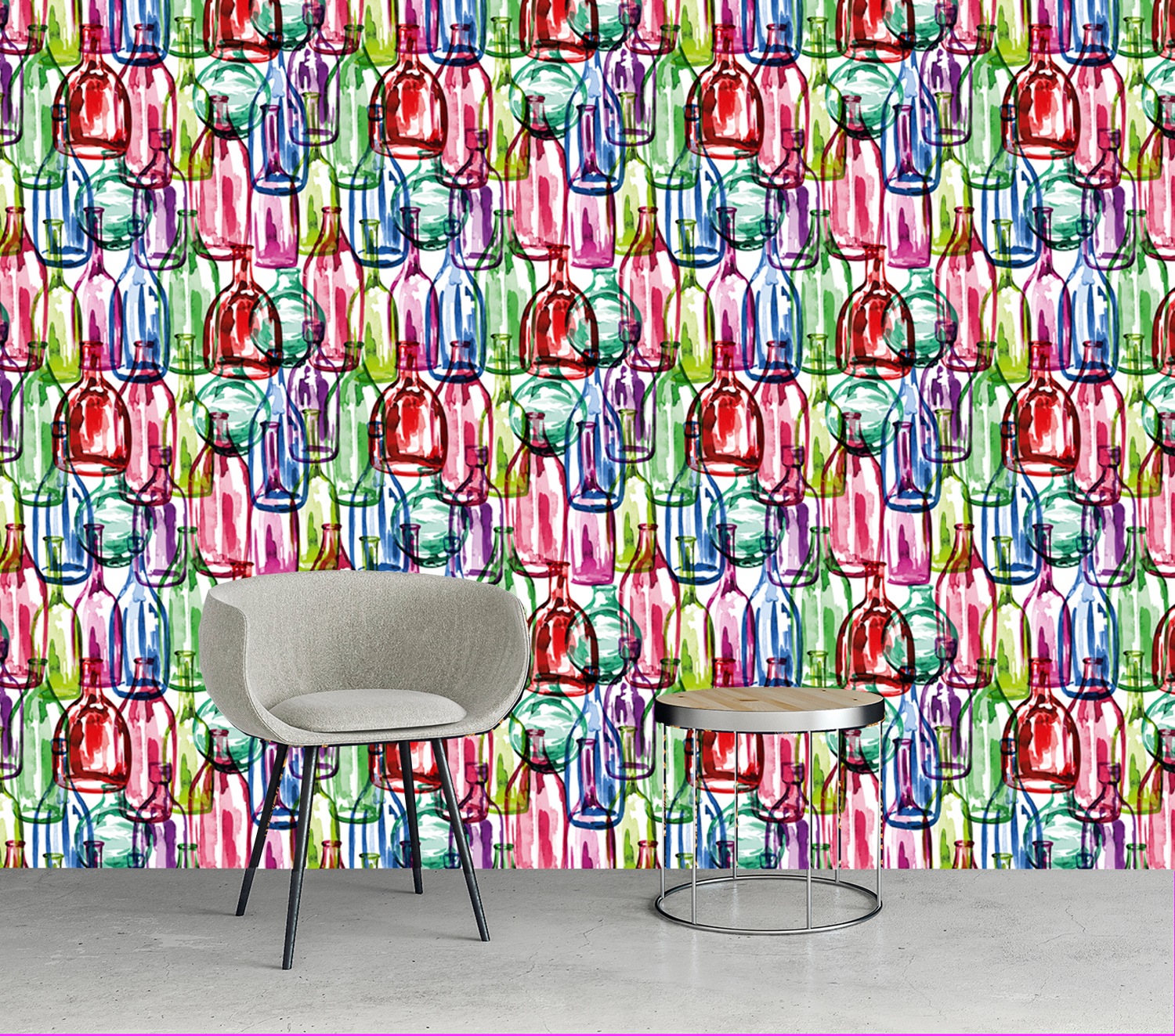 queence Vinyltapete »Marika«, bedruckt-Barock-Antikoptik-Kunst, 90x250cm, selbstklebend, kinderleichte Anbringung, Sticker