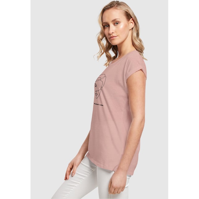 Merchcode T-Shirt »Damen Ladies WD - Woman Figure Extended Shoulder Tee«, (1  tlg.) online kaufen | BAUR