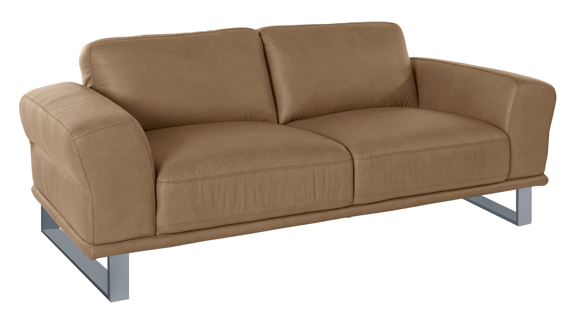 W.SCHILLIG 2,5-Sitzer »montanaa«, mit Metallkufen in Silber matt, Breite 212 cm