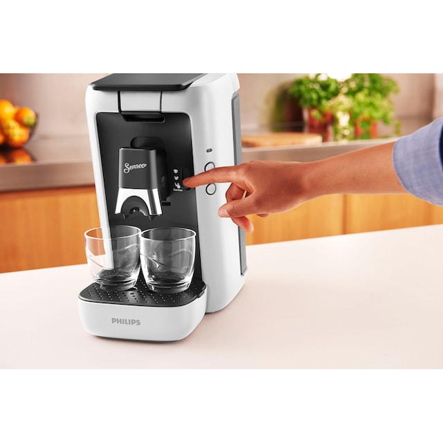 Philips Senseo Kaffeepadmaschine »Maestro CSA260/10, aus 80% recyceltem  Plastik, +3 Kaffeespezialitäten«, Memo-Funktion, inkl. Gratis-Zugaben im  Wert von € 14,- UVP | BAUR