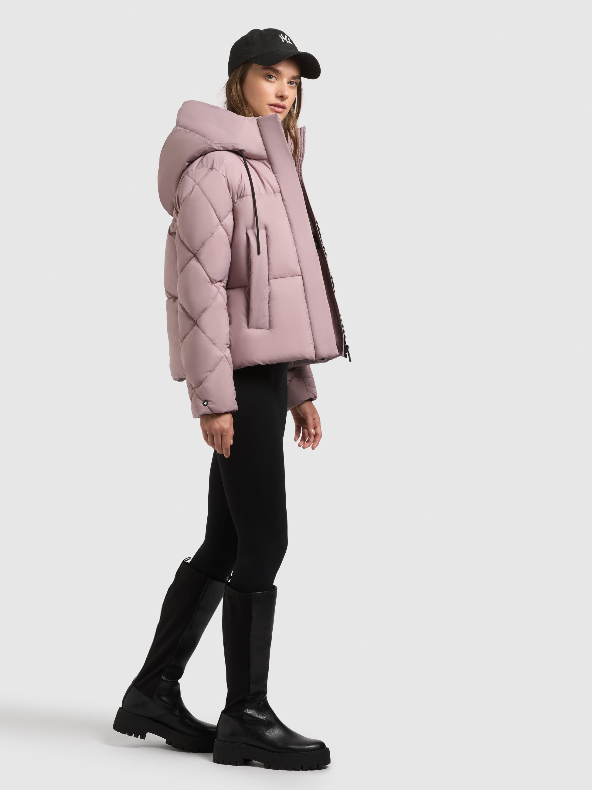 khujo Steppjacke »DAFNA« mit Kapuze