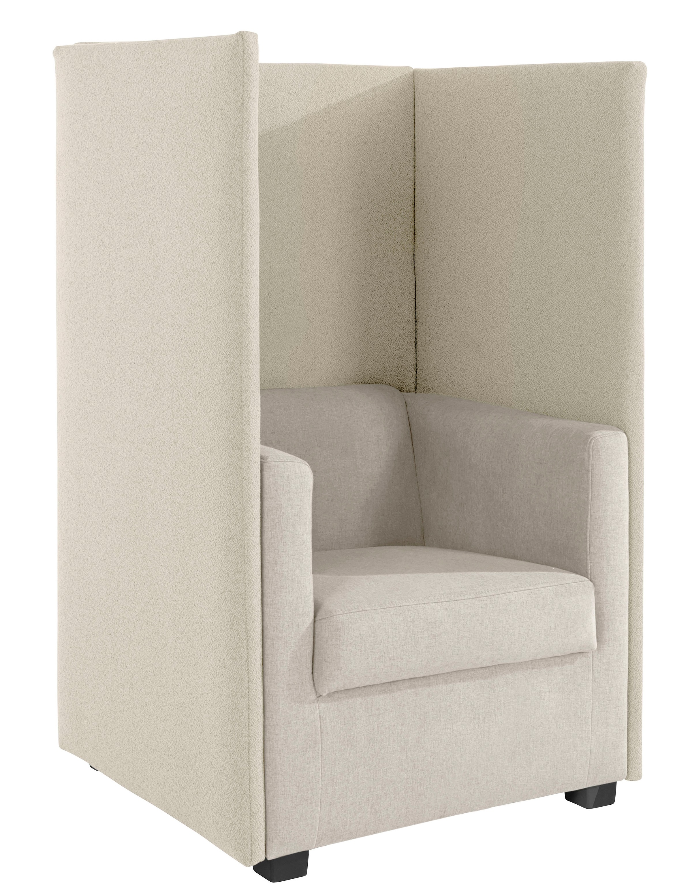 DOMO collection Sessel »Kea«, mit praktischem Sichtschutz, Breite 80 cm