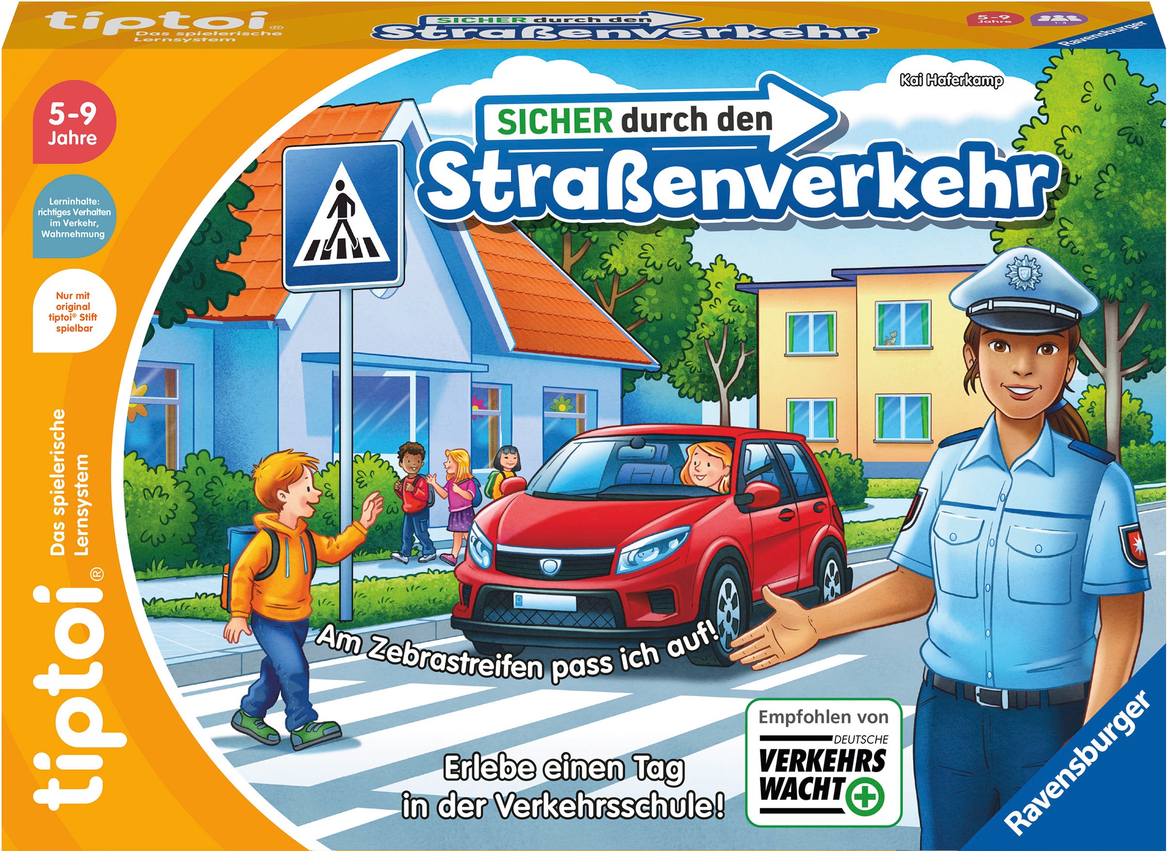 Ravensburger Spiel »tiptoi® Sicher durch den Straßenverkehr«, Made in Europe; FSC® - schützt Wald - weltweit
