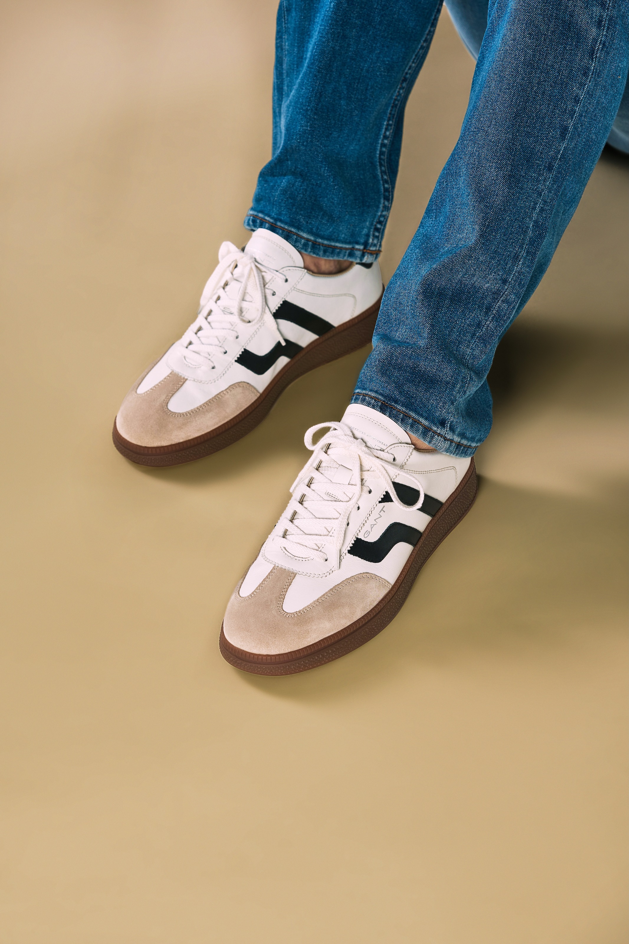 Gant Sneaker »Cuzmo«, Retro Sneaker, Schnürschuh mit Lederinnenausstattung