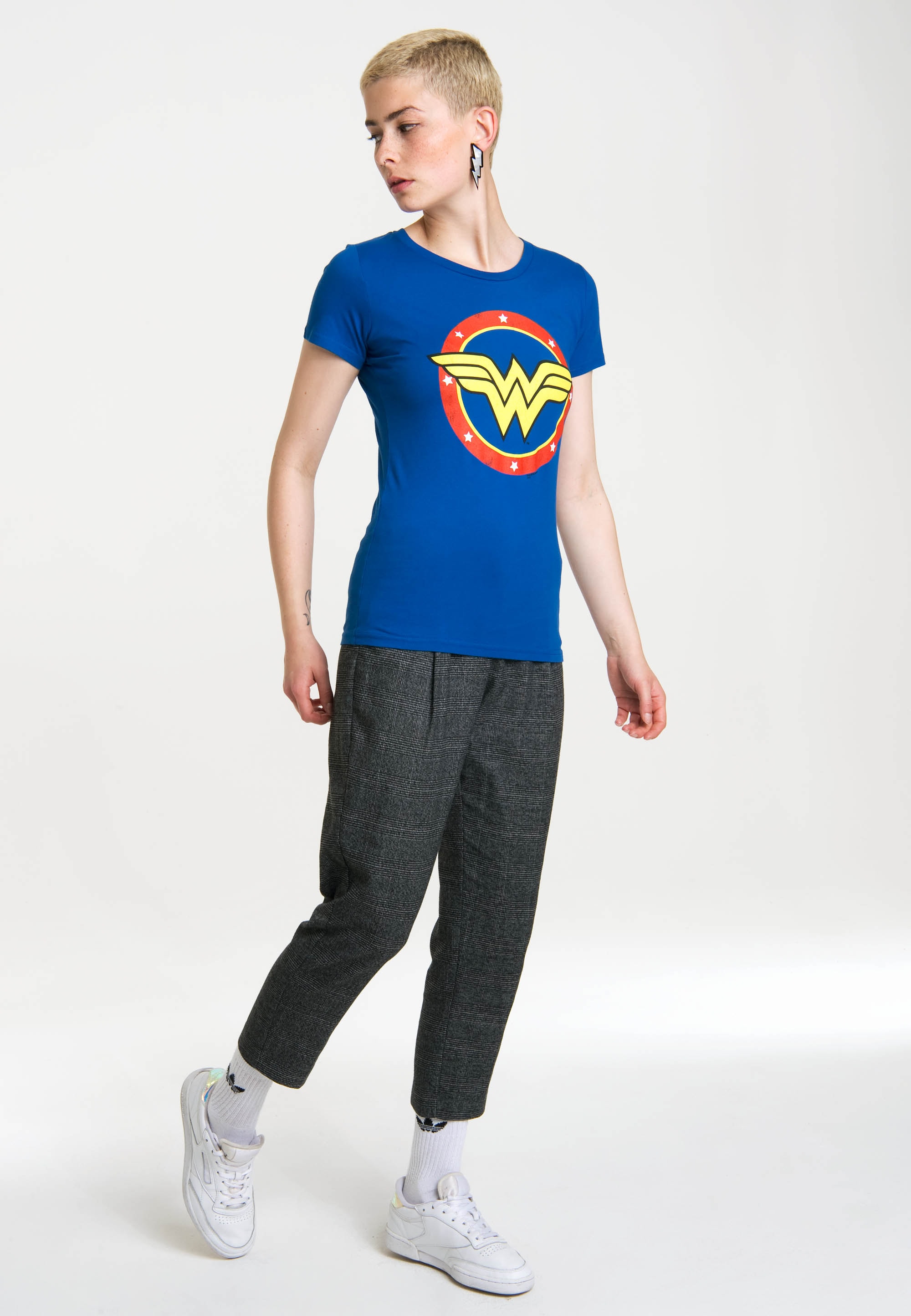 LOGOSHIRT T-Shirt "Wonder Woman Circle Logo", mit lizenziertem Print günstig online kaufen