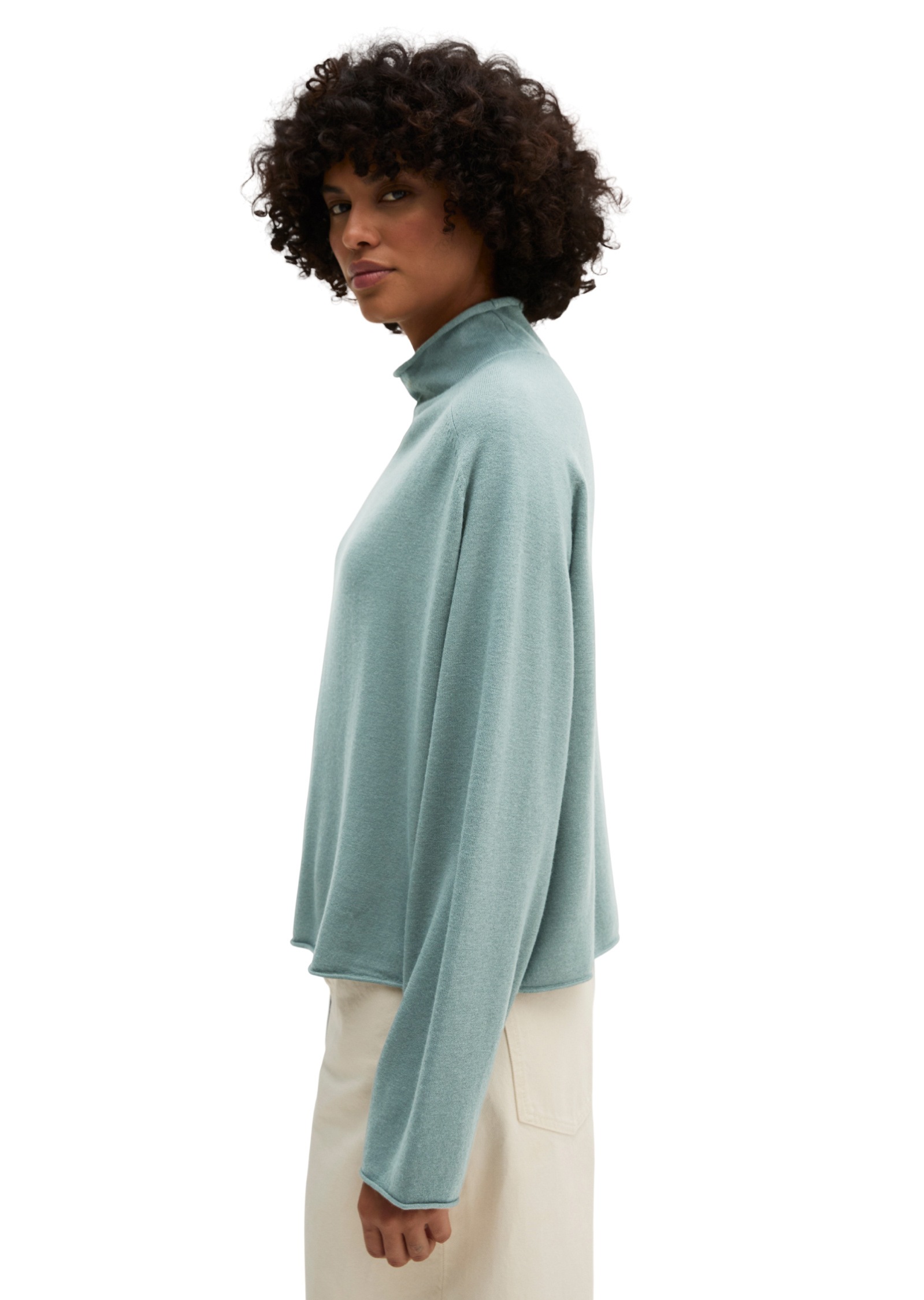 Marc O'Polo Strickpullover »aus weichem Schurwolle-Mix«