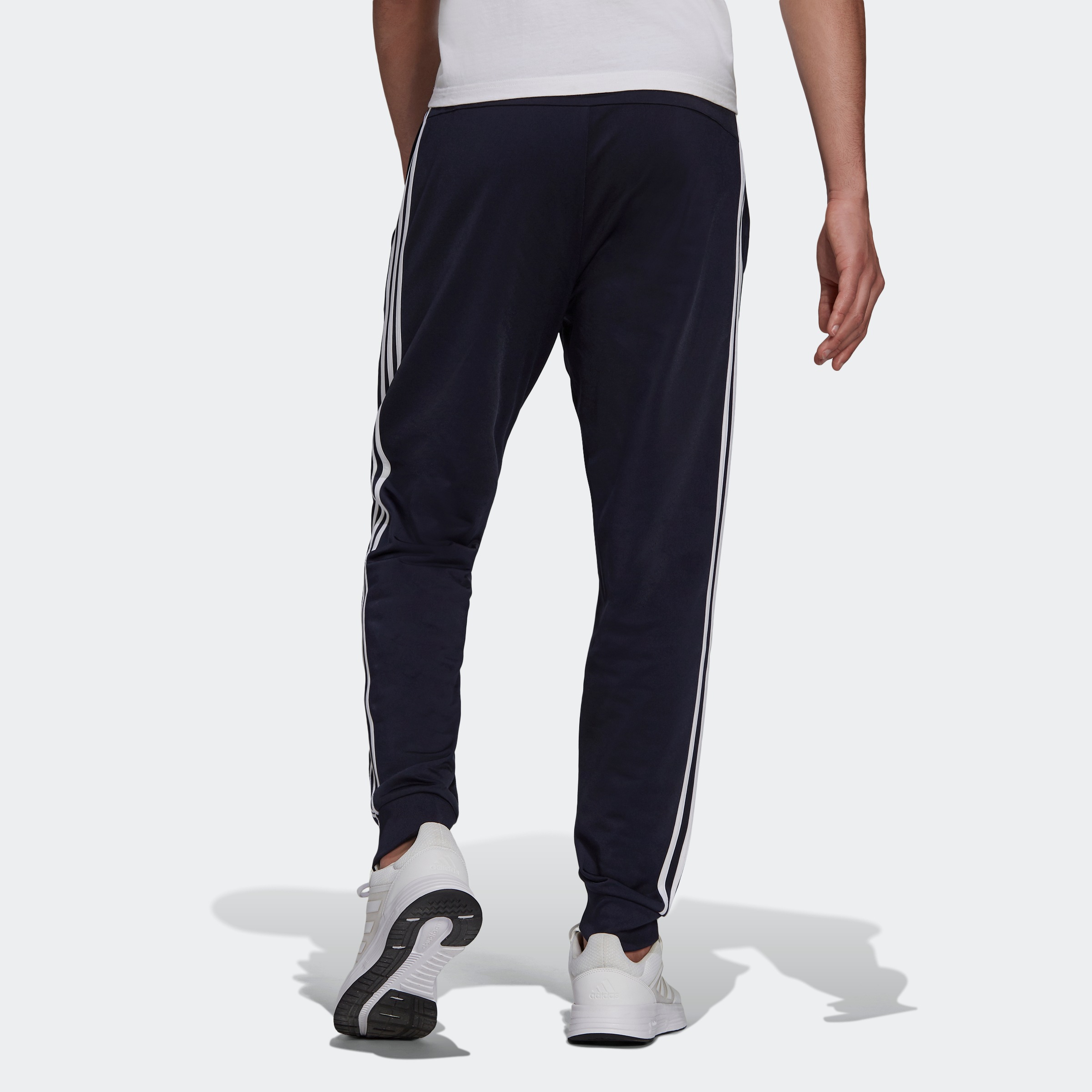 adidas Sportswear Sporthose "PRIMEGREEN ESSENTIALS WARMUP TAPERED 3STREIFEN günstig online kaufen